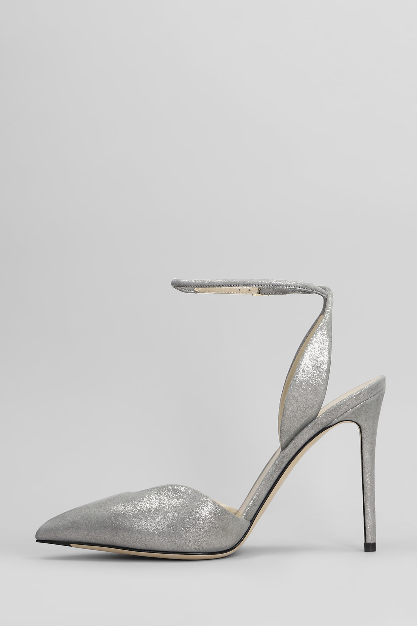 GIORGIO ARMANI PUMPS IN GREY SUEDE