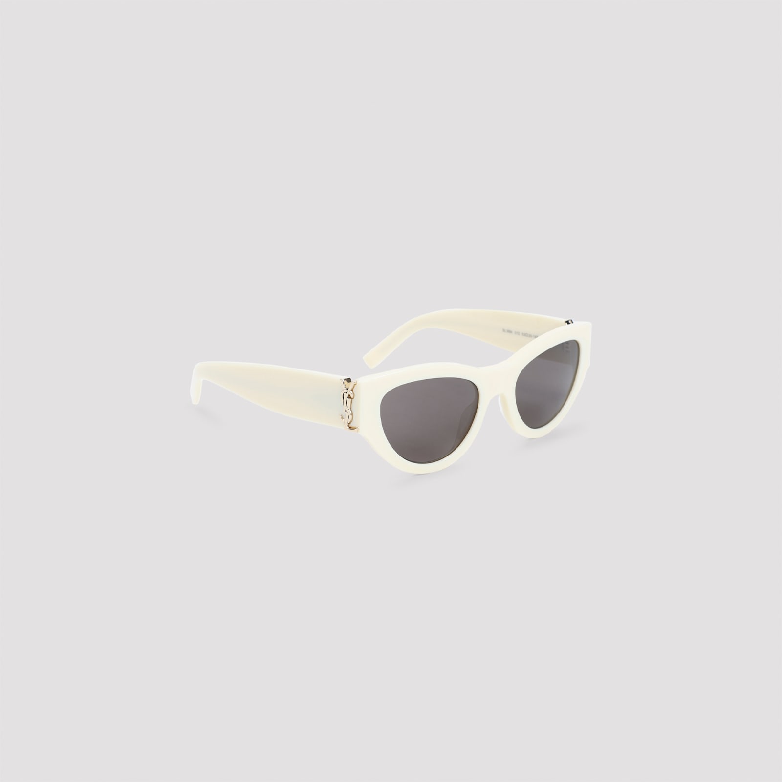 Saint Laurent Sl M94 Sunglasses In White