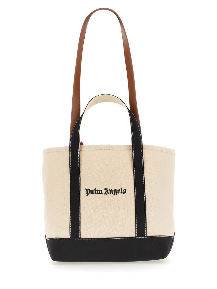 Shop Palm Angels Bag With Logo In Multicolour