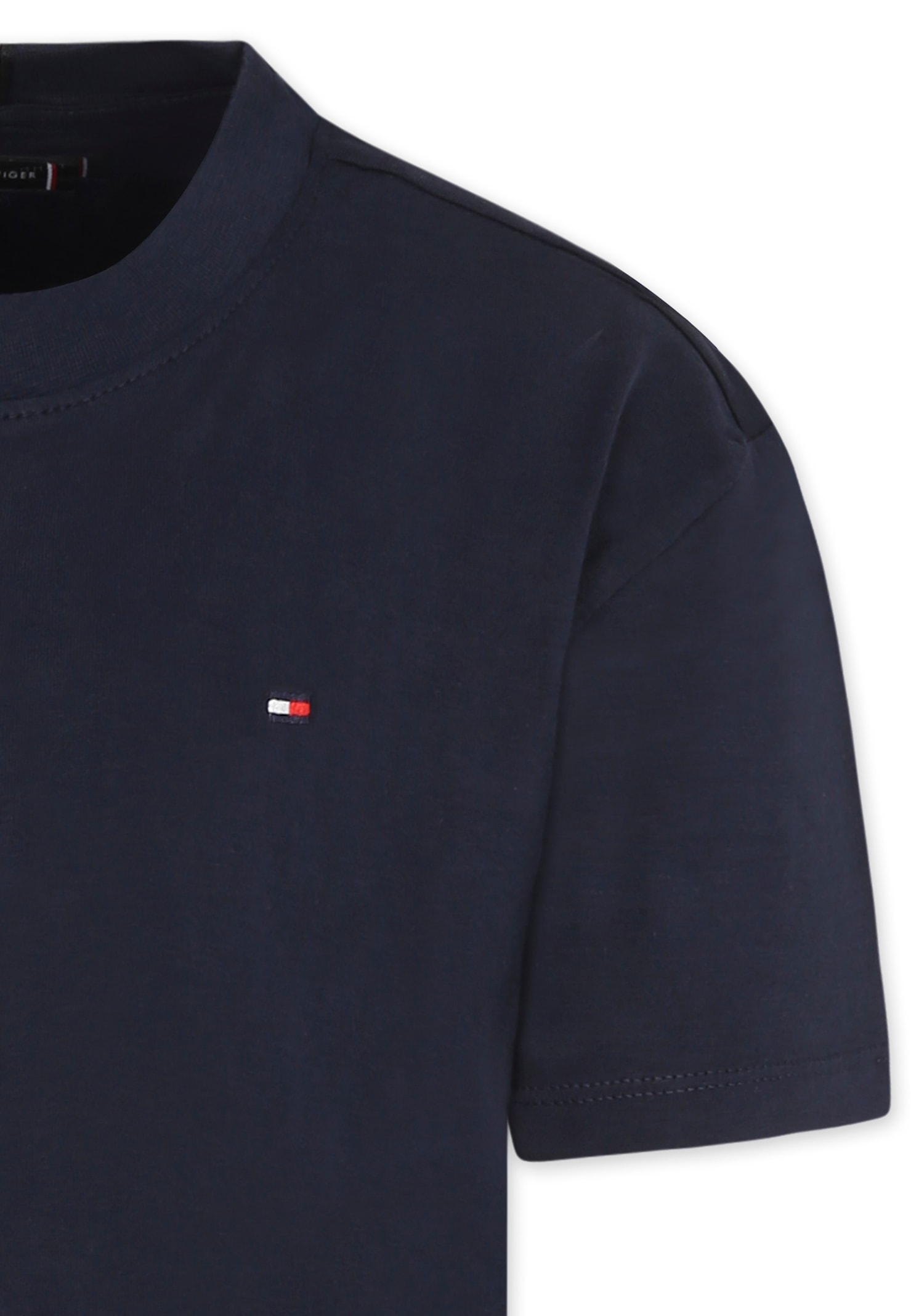 Tommy Hilfiger Blue T-shirt For Boy With Logo In Blue
