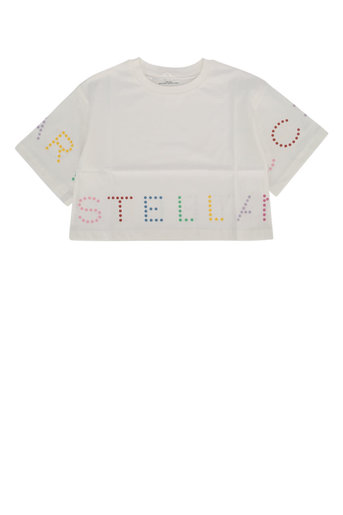 Shop Stella Mccartney T-shirt/top In Ivory