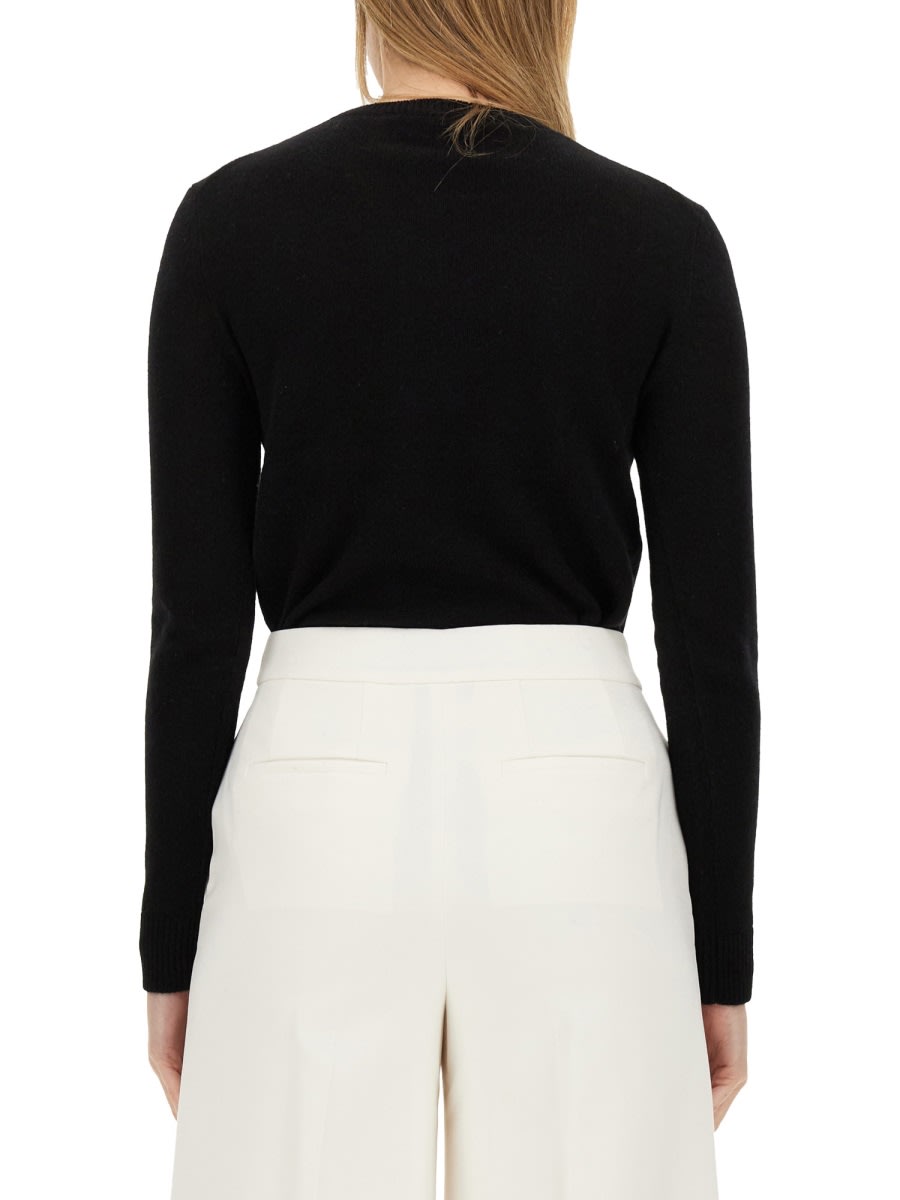 Shop Theory Cashmere Sweater In Black