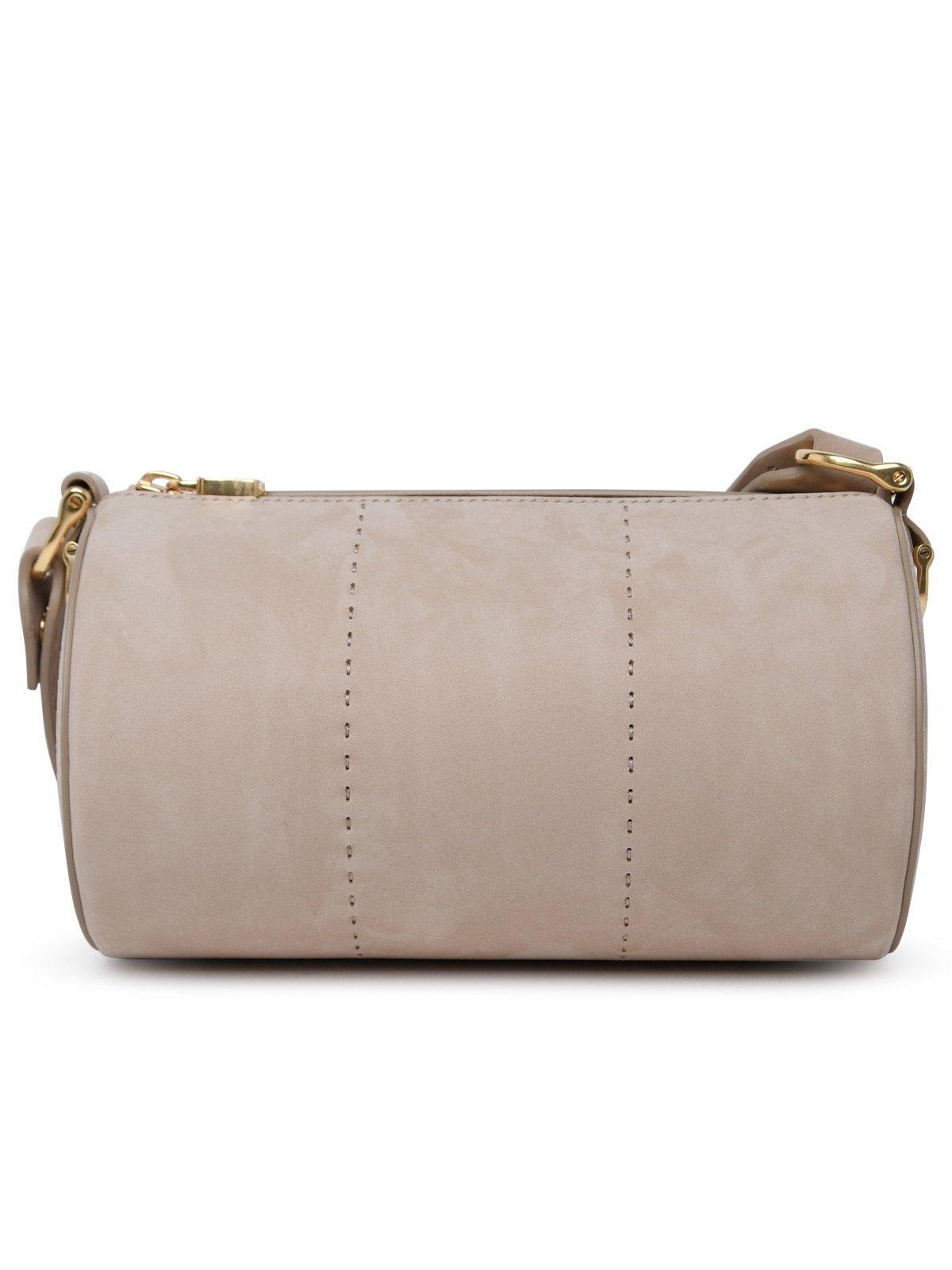 Max Mara Cylinder Crossbody Bags In Beige