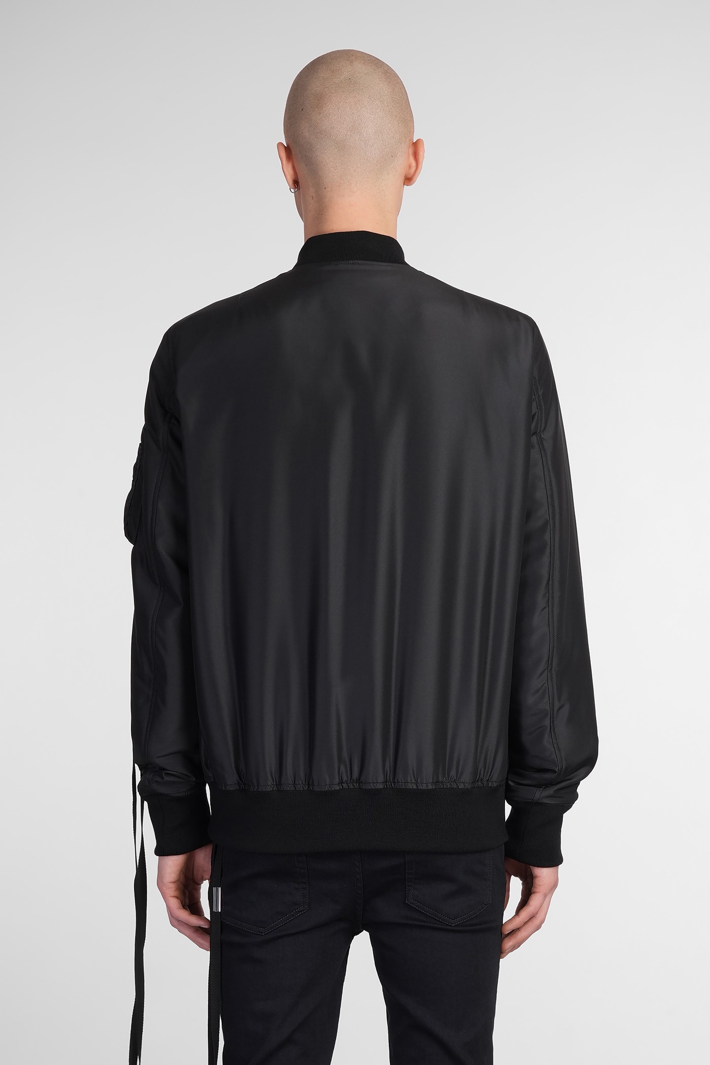Ann Demeulemeester Zip-fastening Bomber Jacket In Black