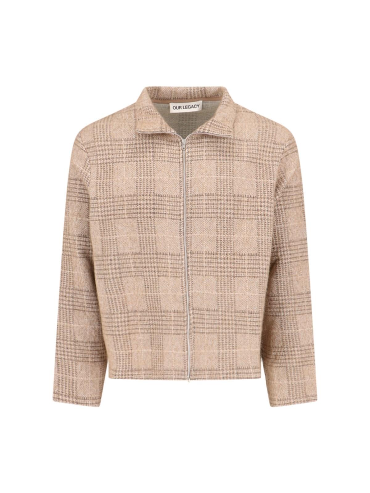 Shop Our Legacy Shrunken Jacket In Beige