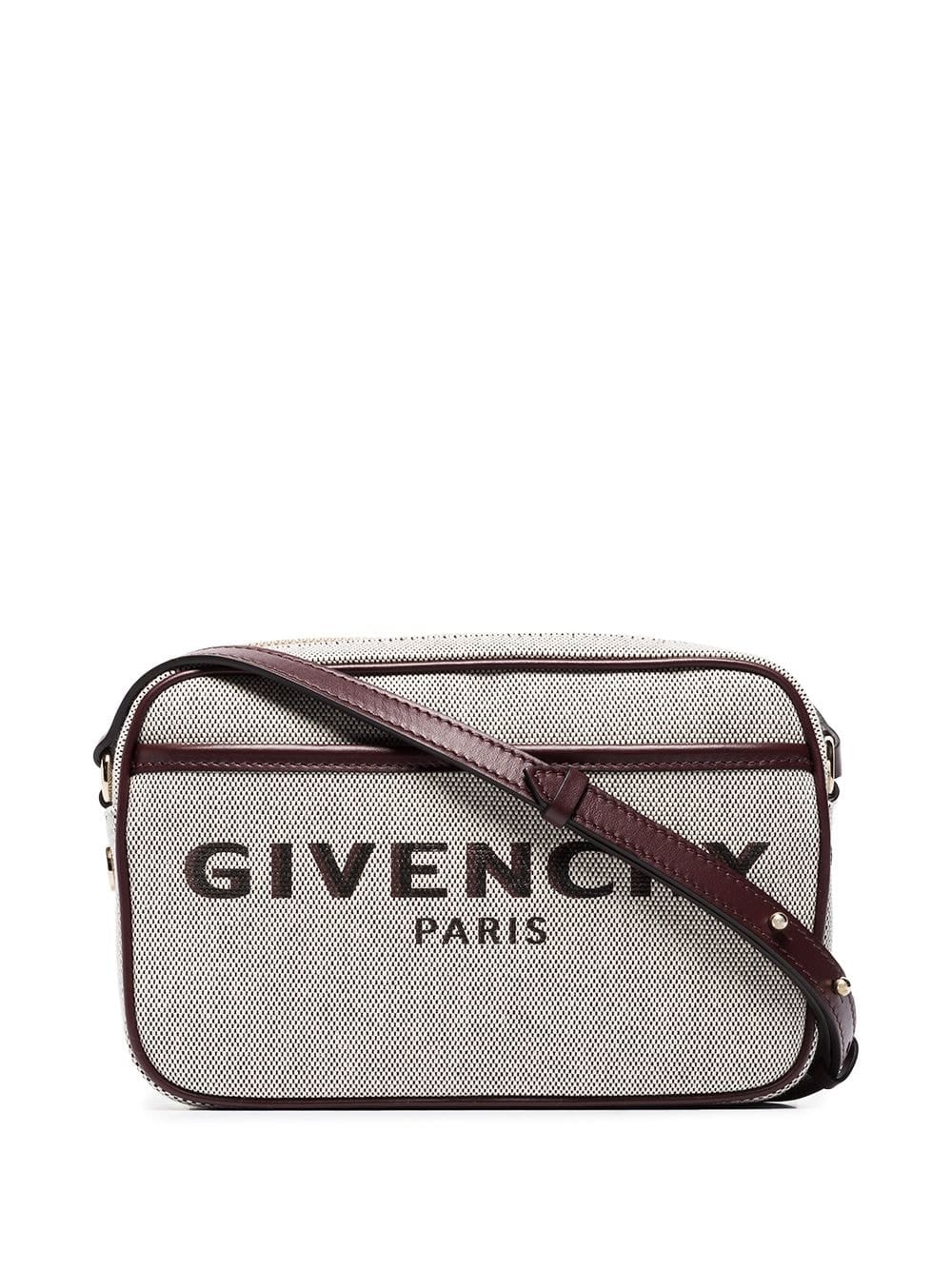 Givenchy Grey And Dark Brown Bond Camera Bag