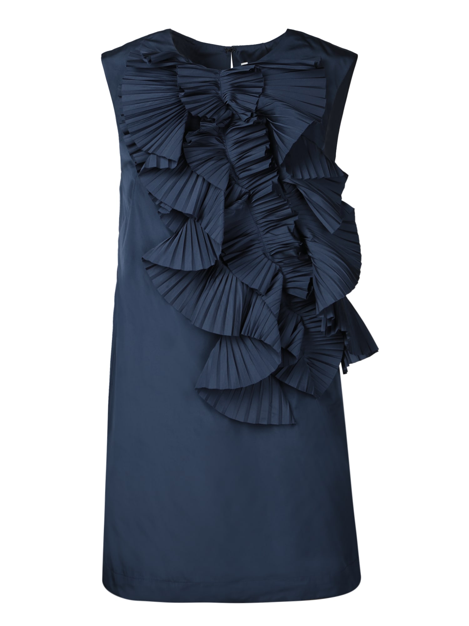 Parosh Blue Taffeta Dress