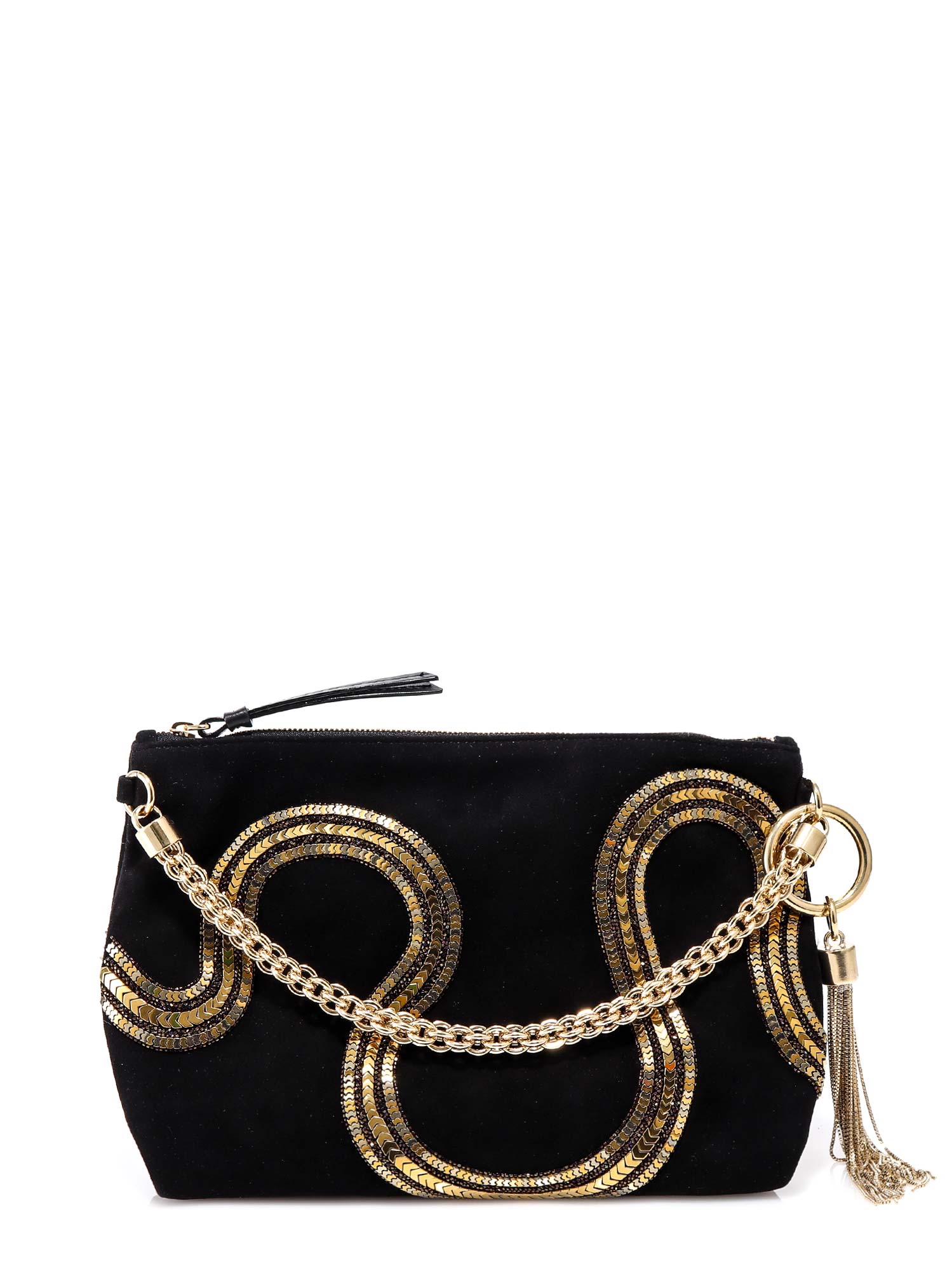 jimmy choo black shoulder bag