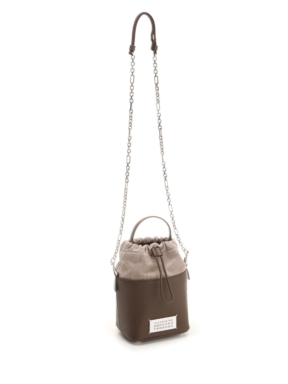 Shop Maison Margiela 5ac Small Bucket Bag In Black