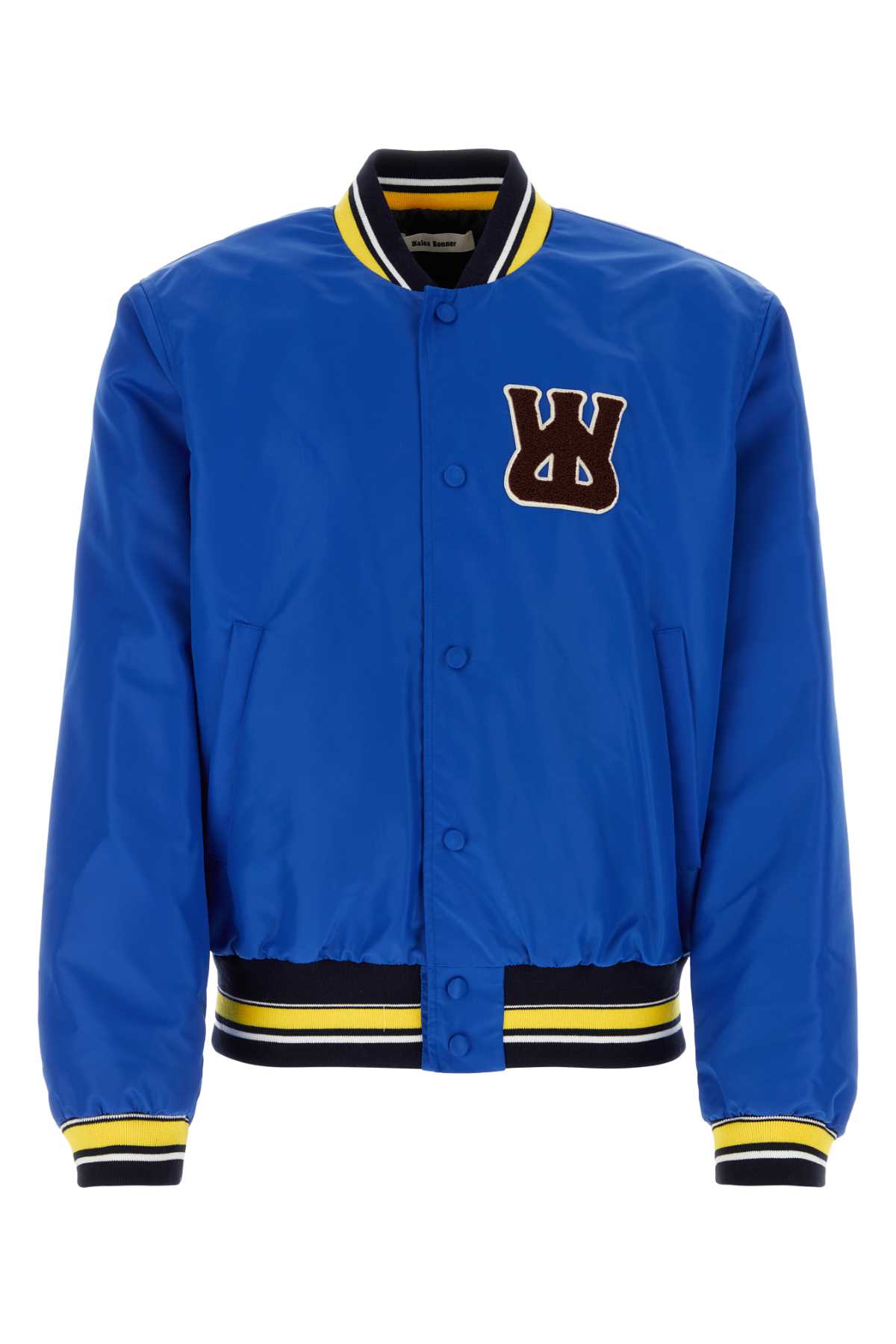 Electric Blue Nylon Sorbonne 56 Bomber Jacket