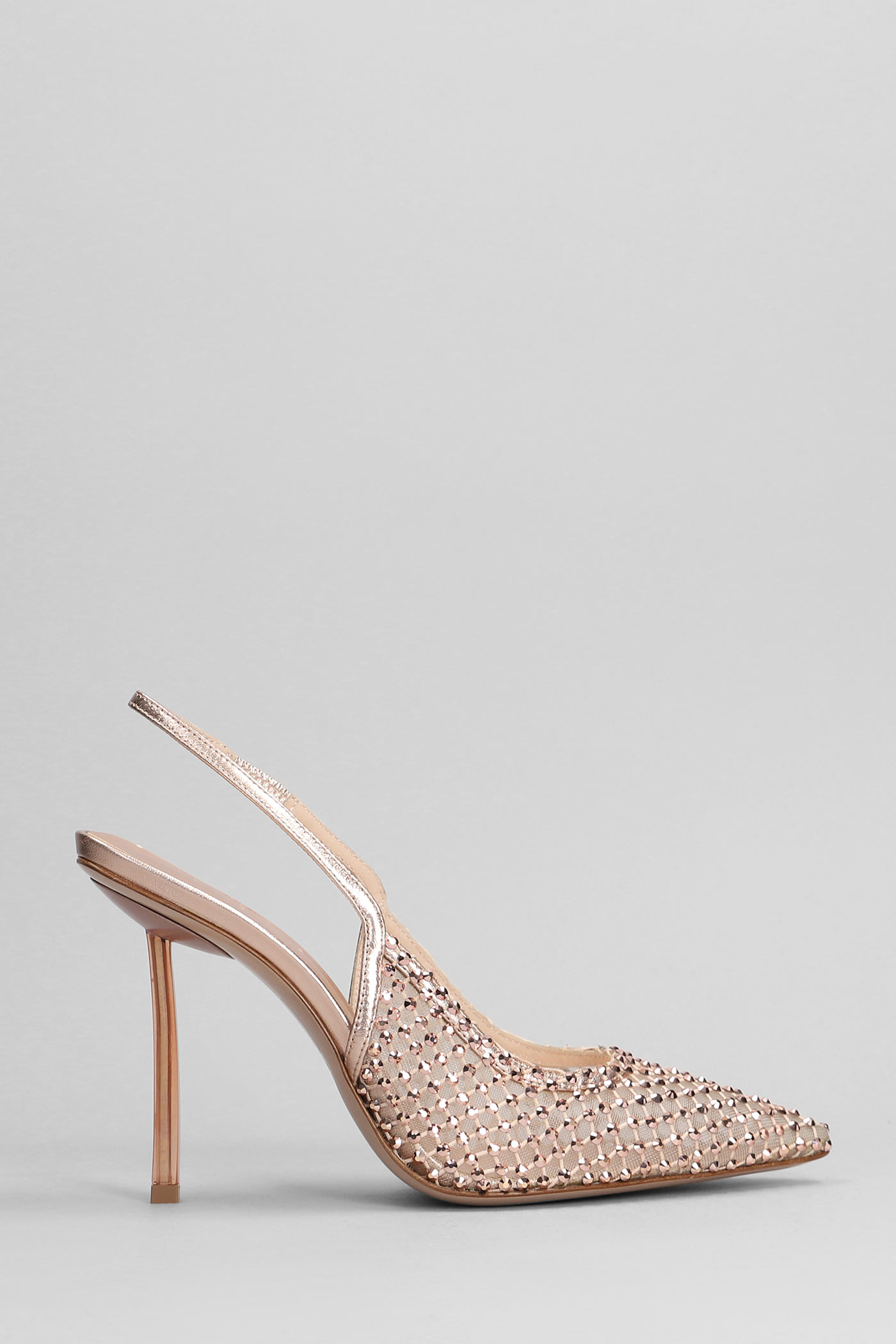 Gilda Pumps In Gold Leather