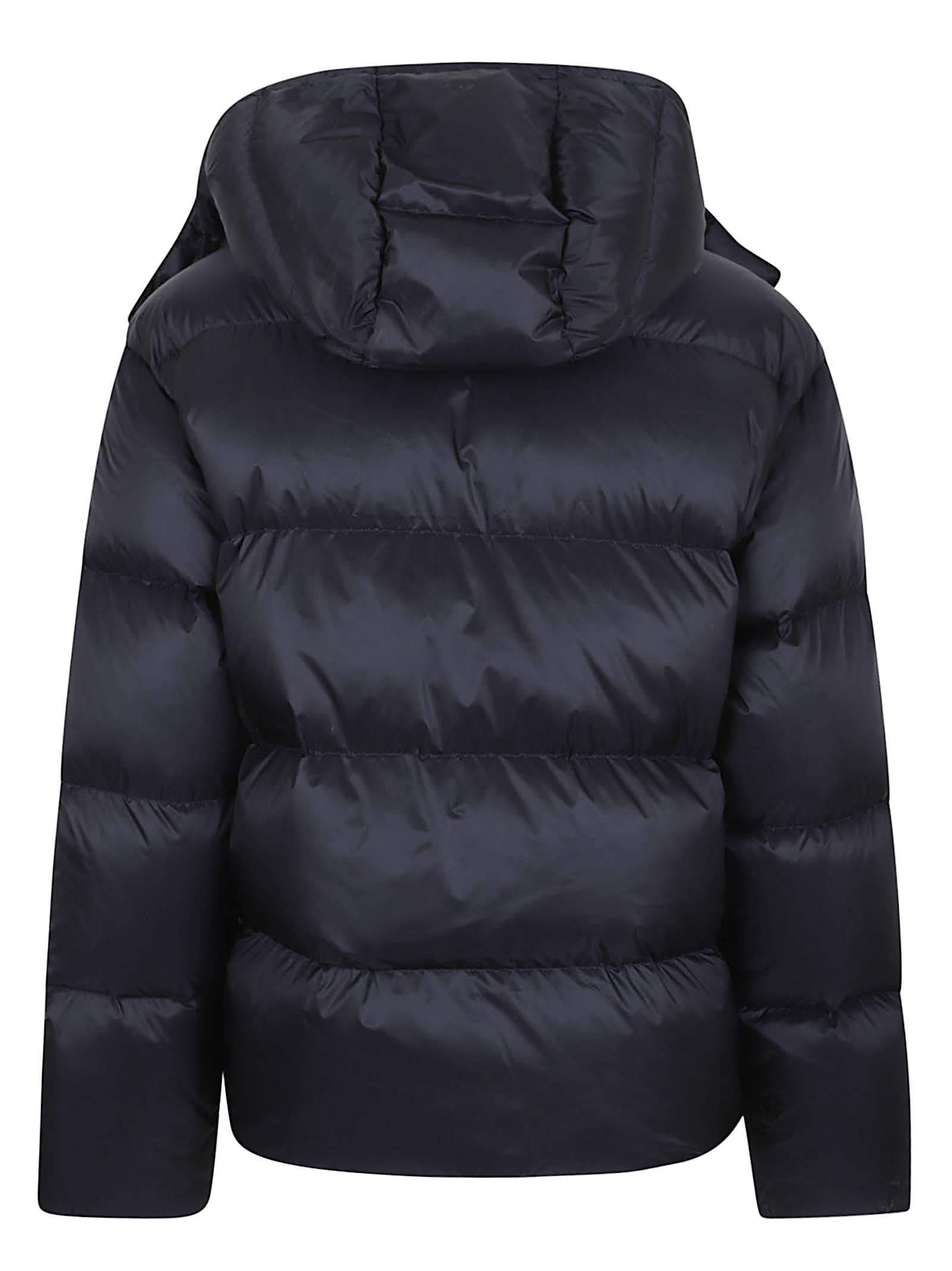 Polo Ralph Lauren Water-repellent Quilted Down Jacket With Detachable Hood Clothing In Blue