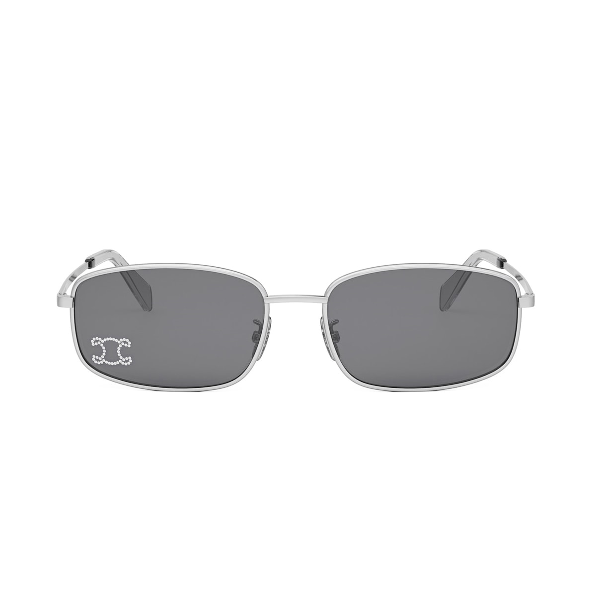 Shop Celine Cl40285u 16a Silver Sunglasses In Argento