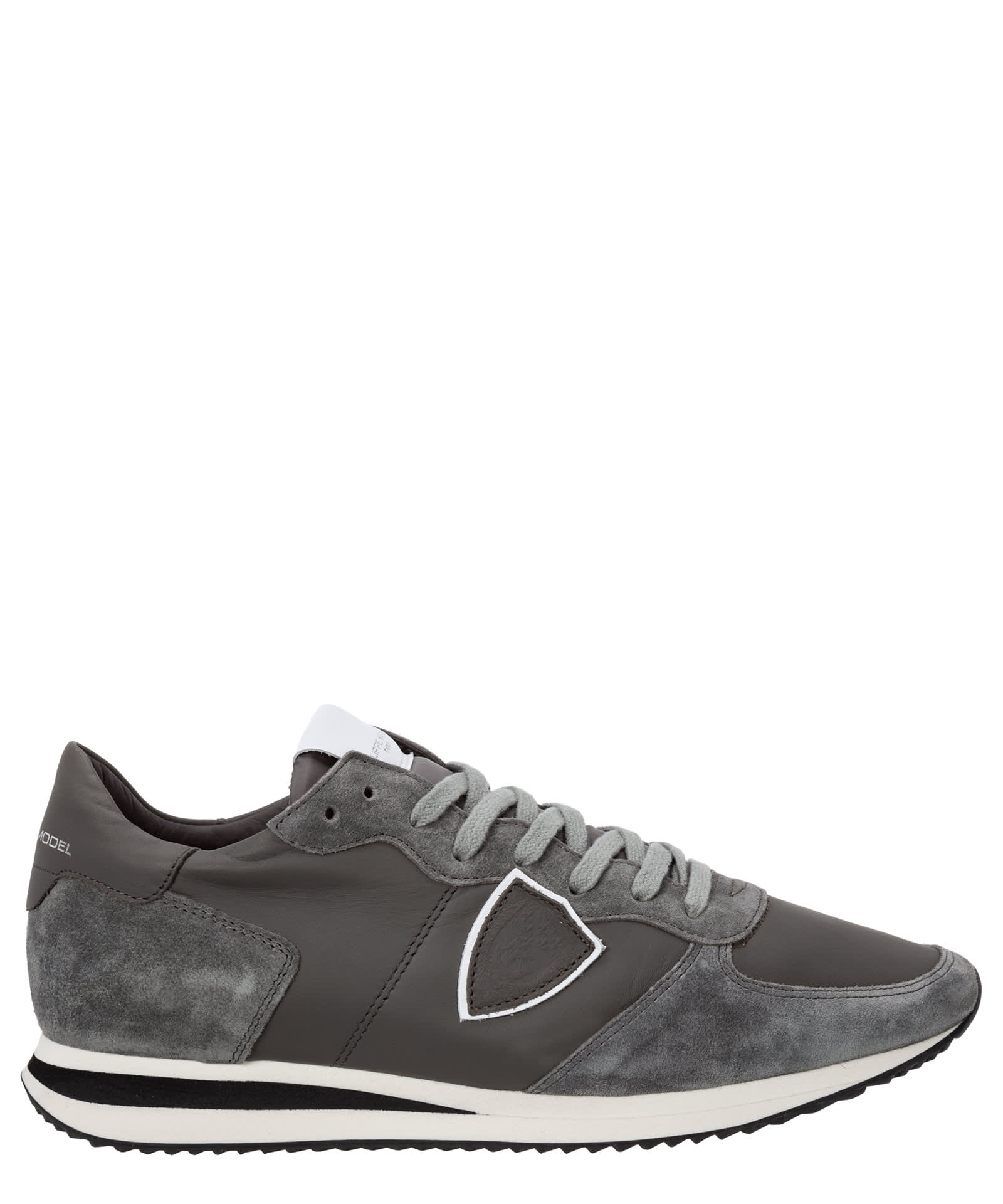 PHILIPPE MODEL TRPX LEATHER SNEAKERS