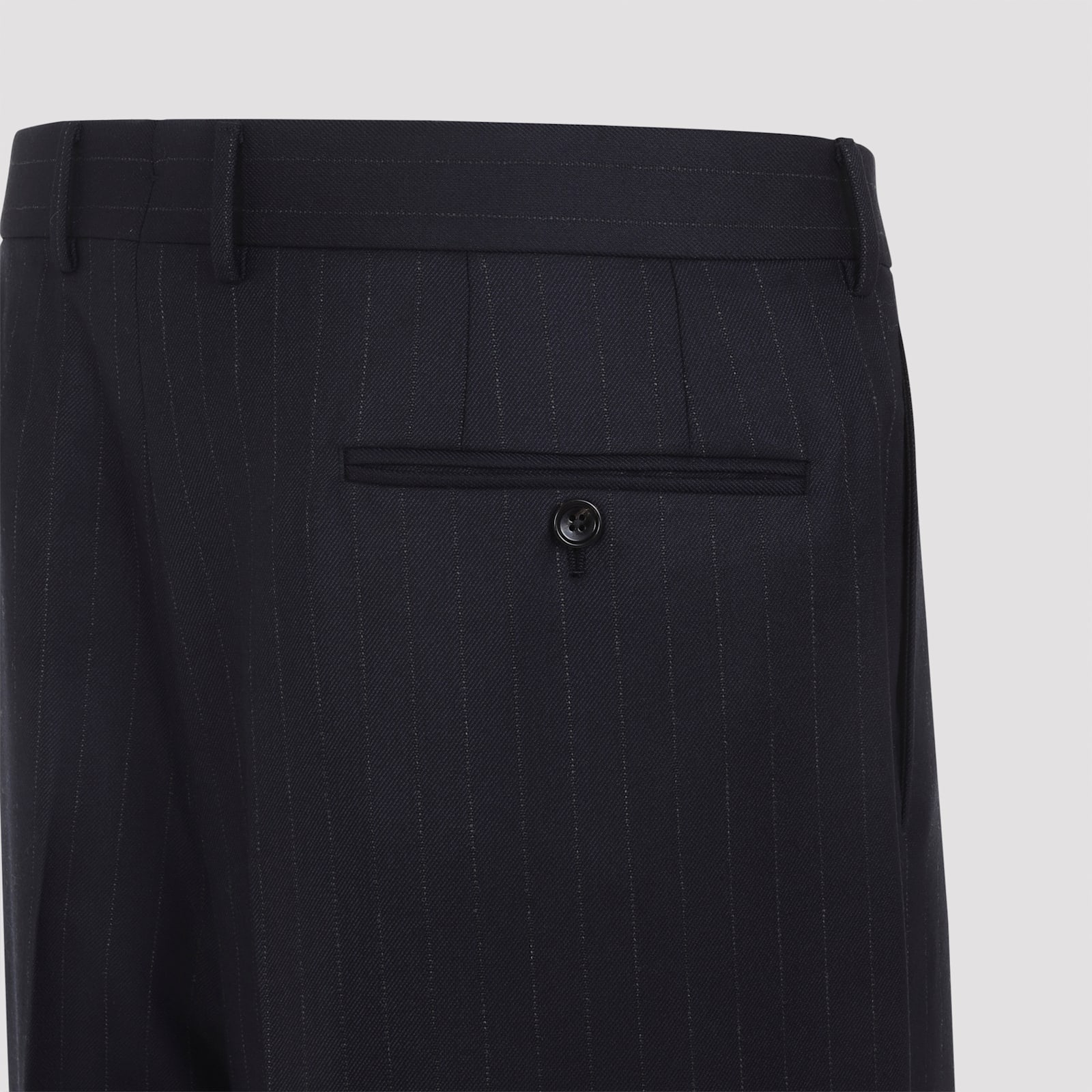 Tom Ford Straight-leg Tailored Trousers In Black