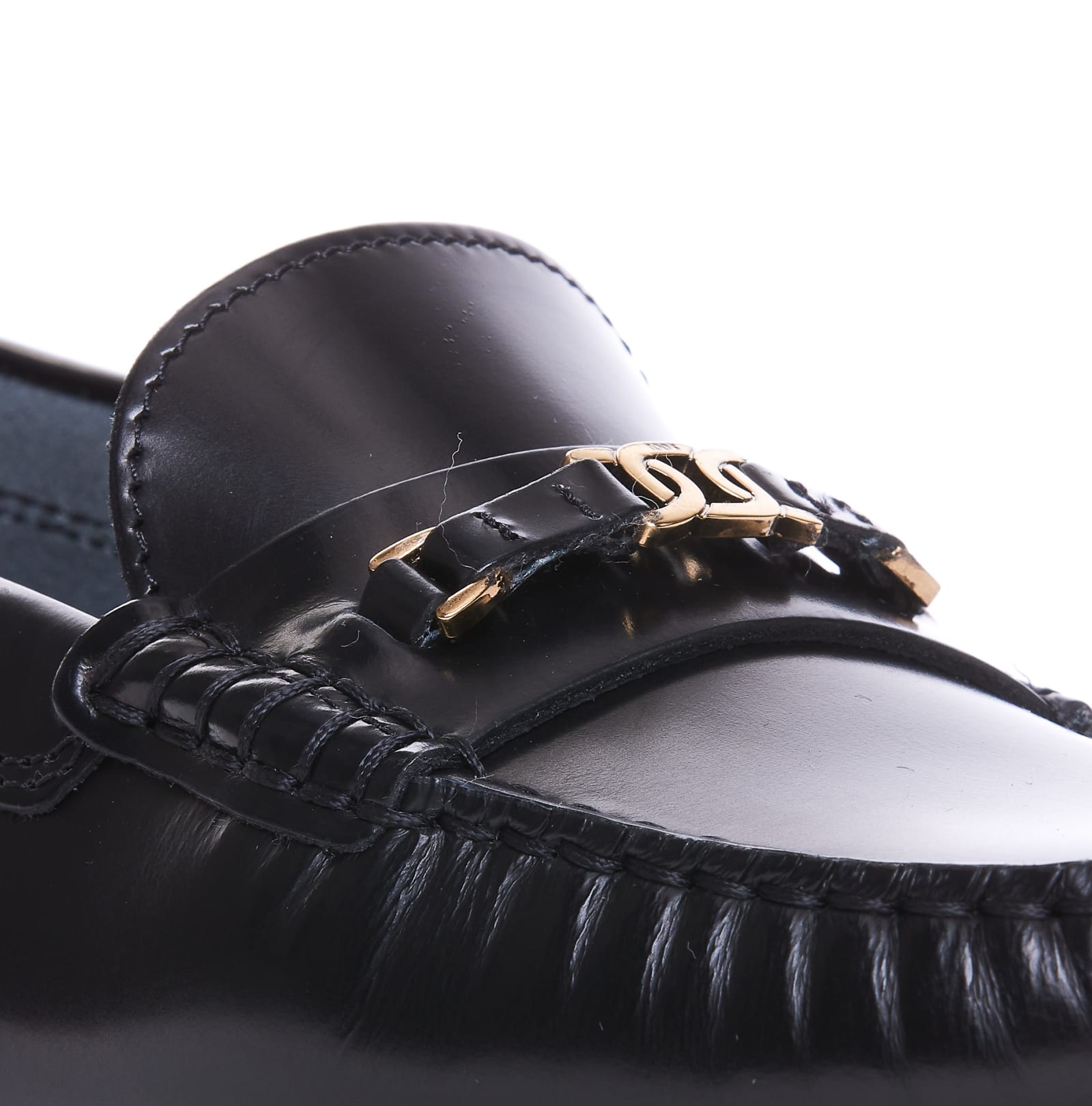 Shop Tod's Gommino Loafers In Black