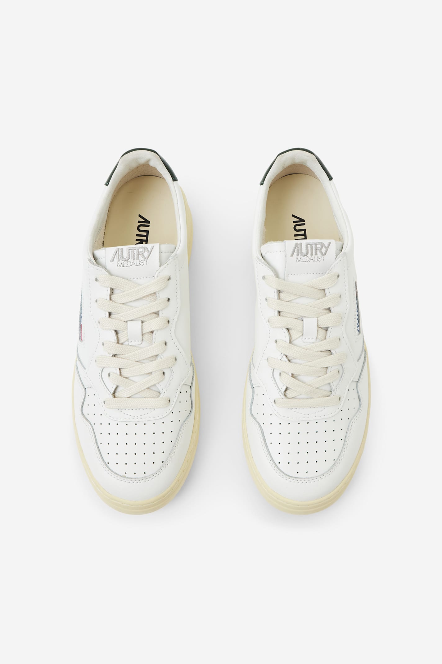 Autry Low-top Sneakers With Multicolor Logo In White