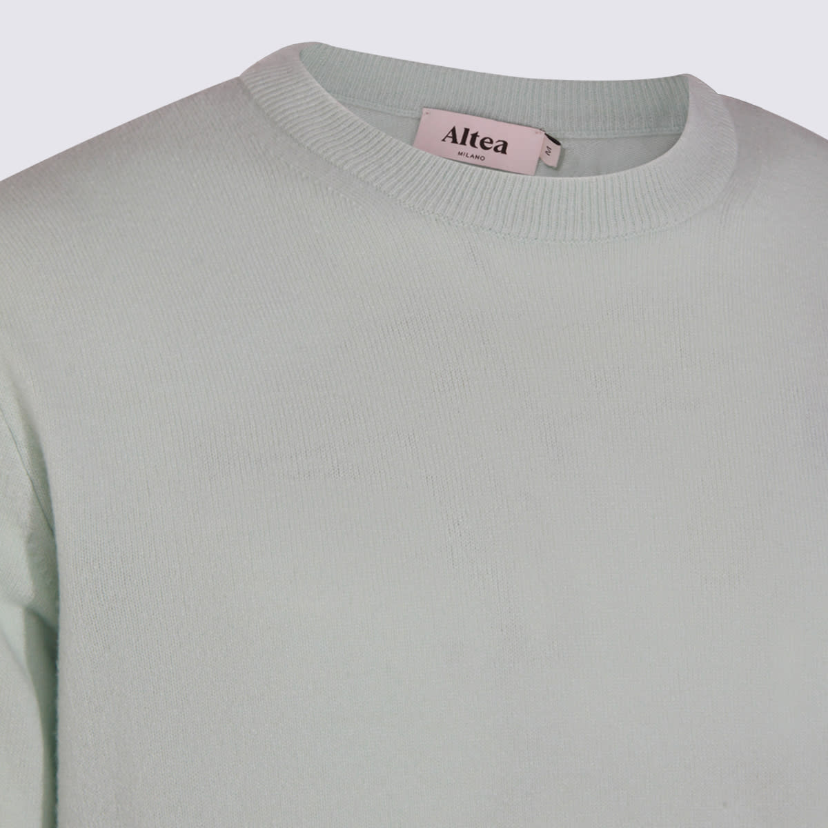 Altea Light Grey Wool Knitwear In Gray