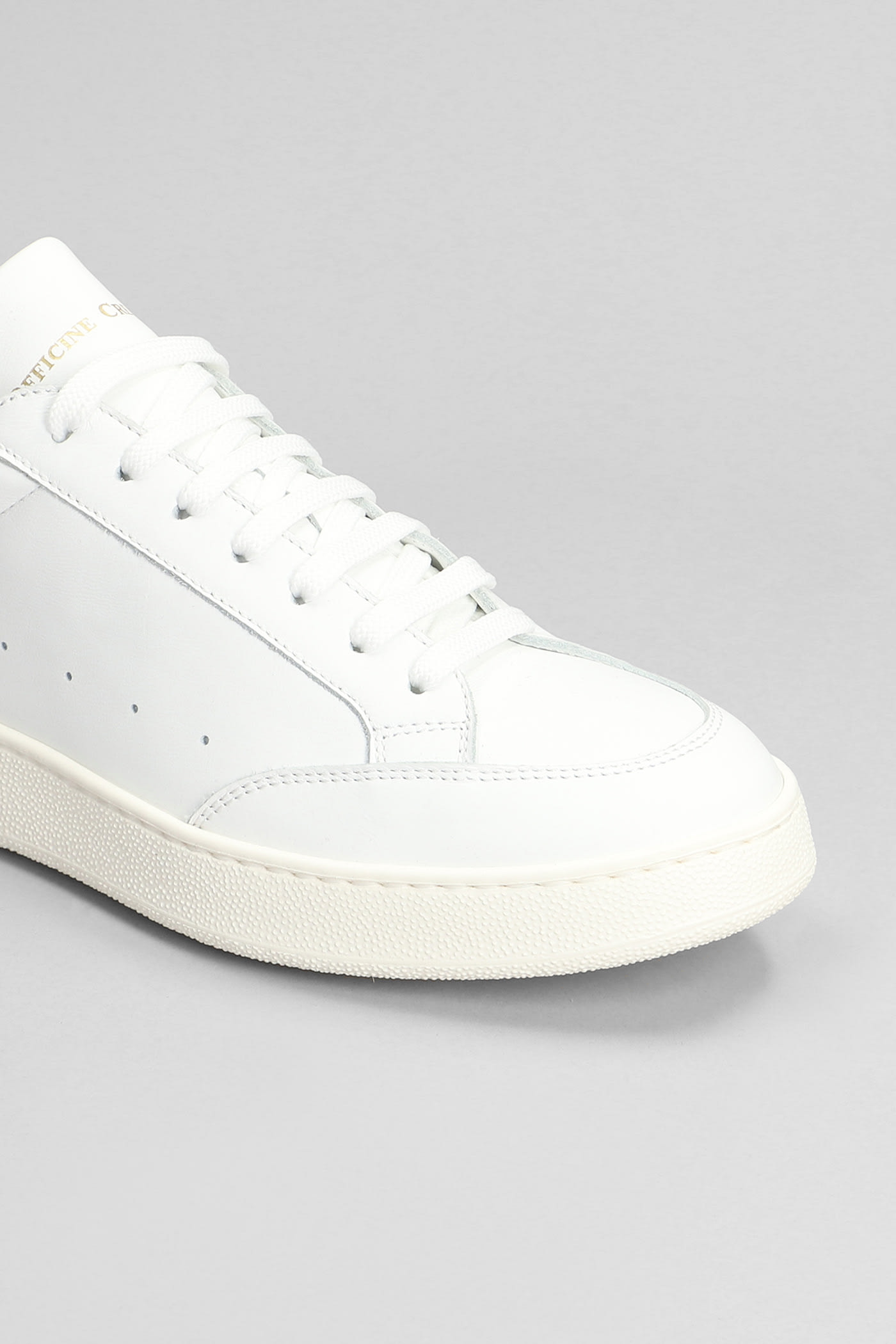 Shop Officine Creative Mower Sneakers In White Leather