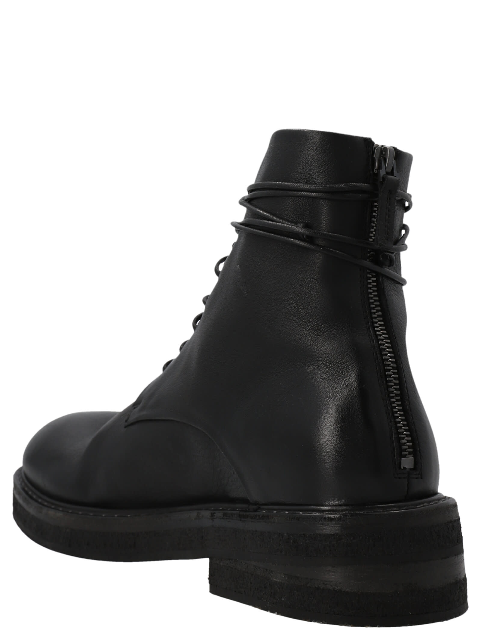 Shop Marsèll Parrucca Combat Boots In Black