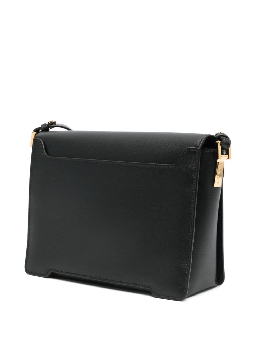 Shop Marni Shoulder Bag Medium In Black