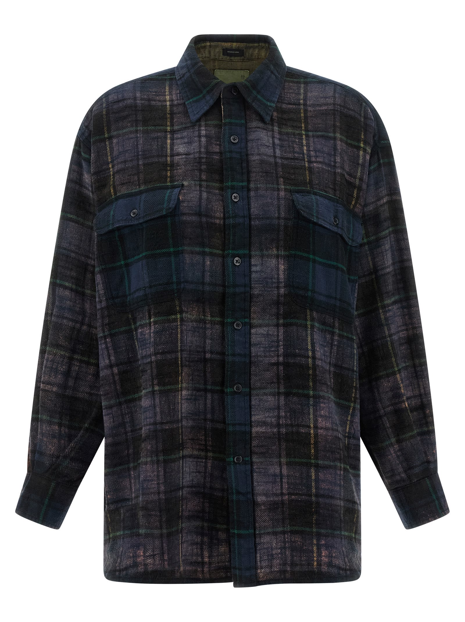 R13 Boyfriend Shirt In Multi