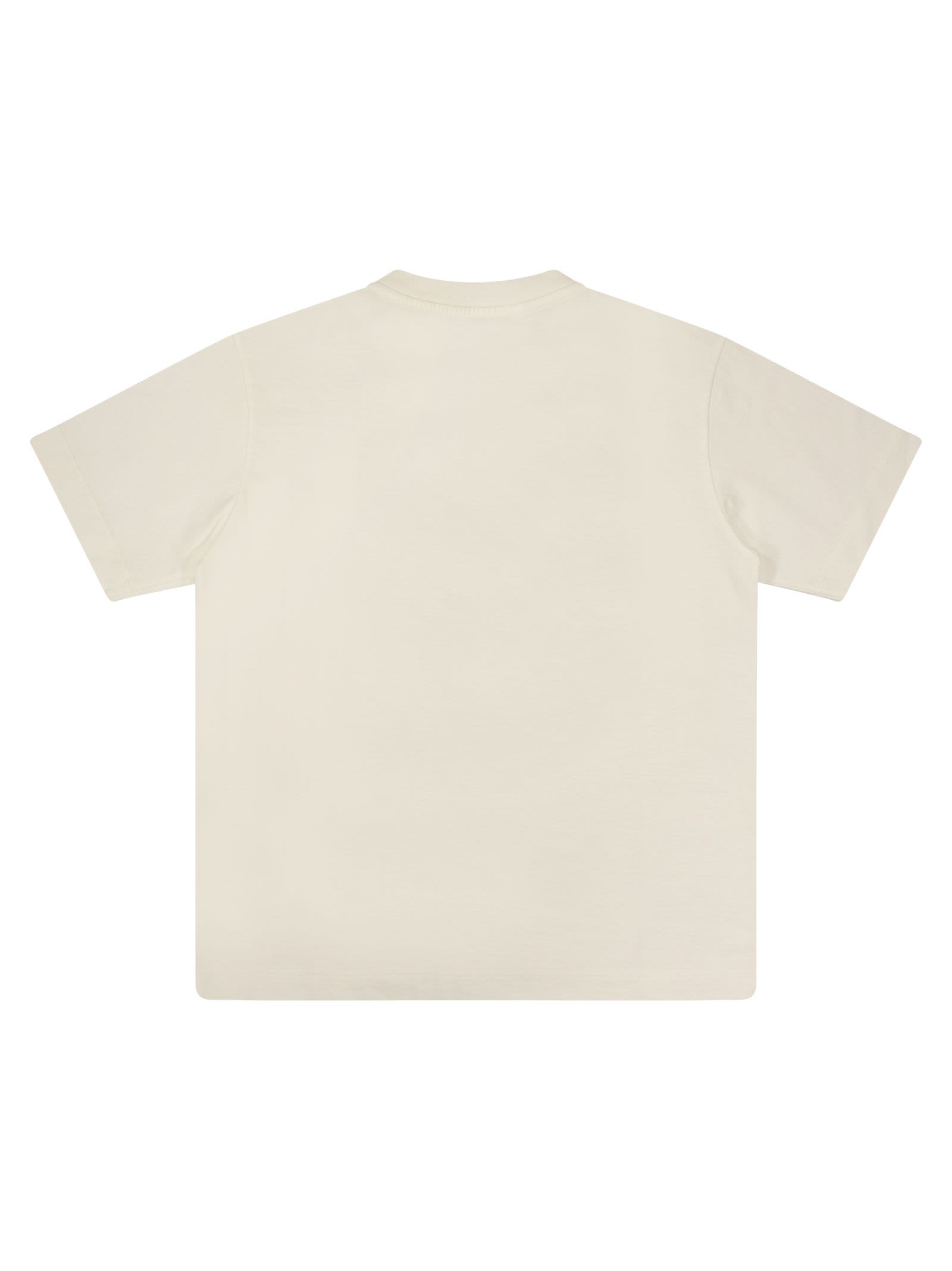 Shop C.p. Company T-shirt With Logo Print On Chest In White