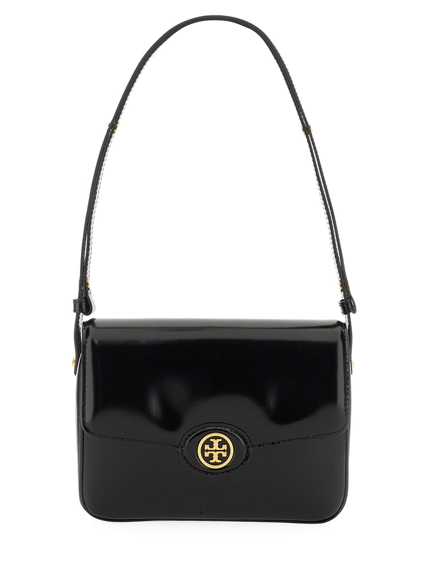 Tory Burch Robinson Shoulder Bag In Nero