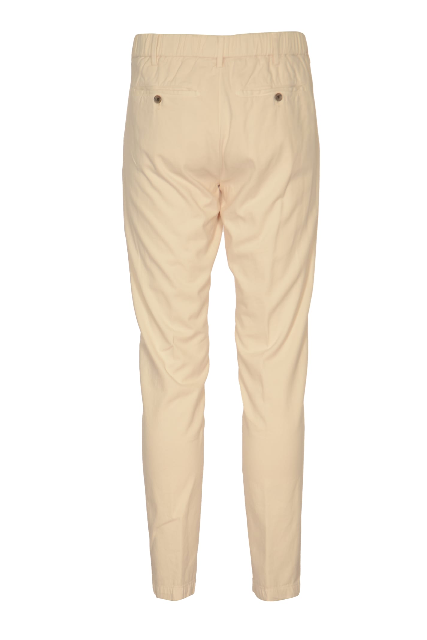 Shop Myths Laced Trousers In Cream