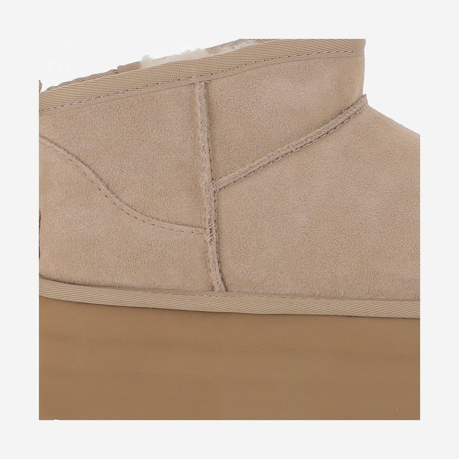 Ugg Classic Ultra Mini Platform Boots In Neutral