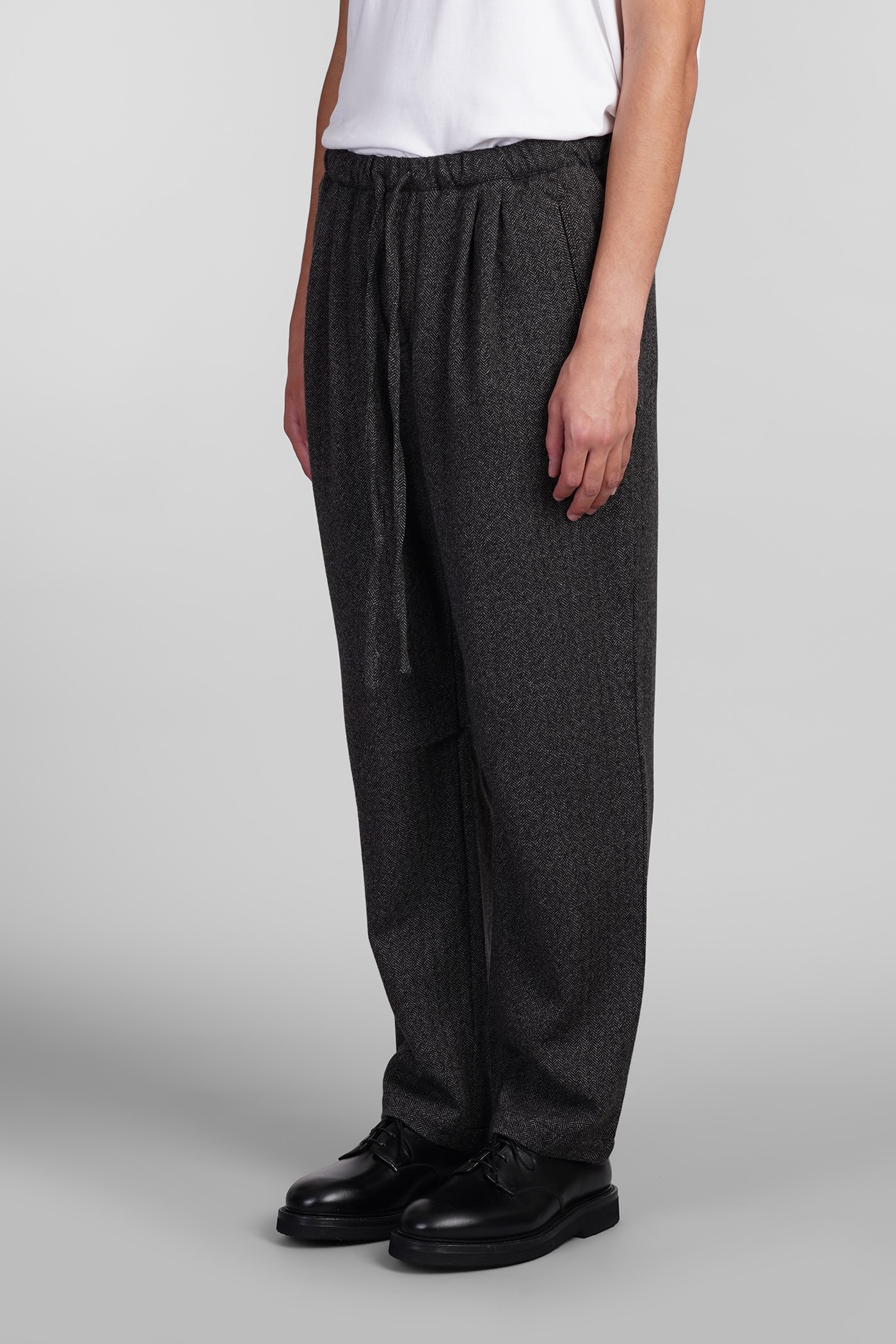 Shop Massimo Alba Keywest Pants In Grey Wool