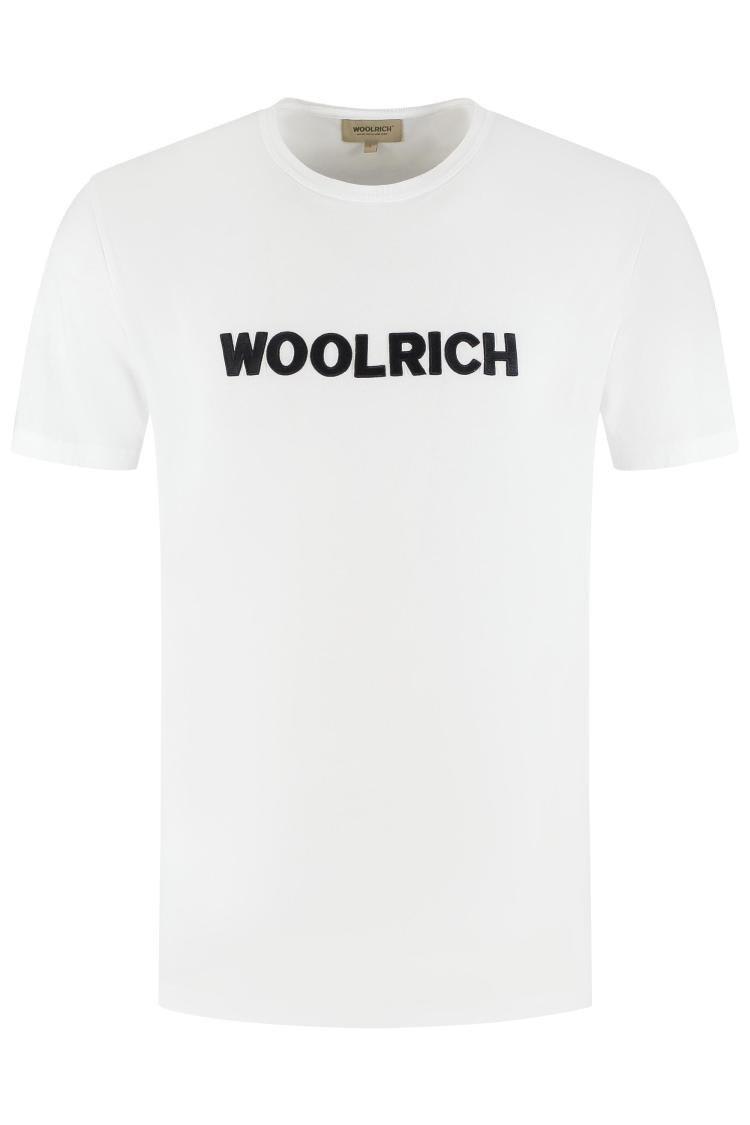 Logo Embroidered Crewneck T-shirt