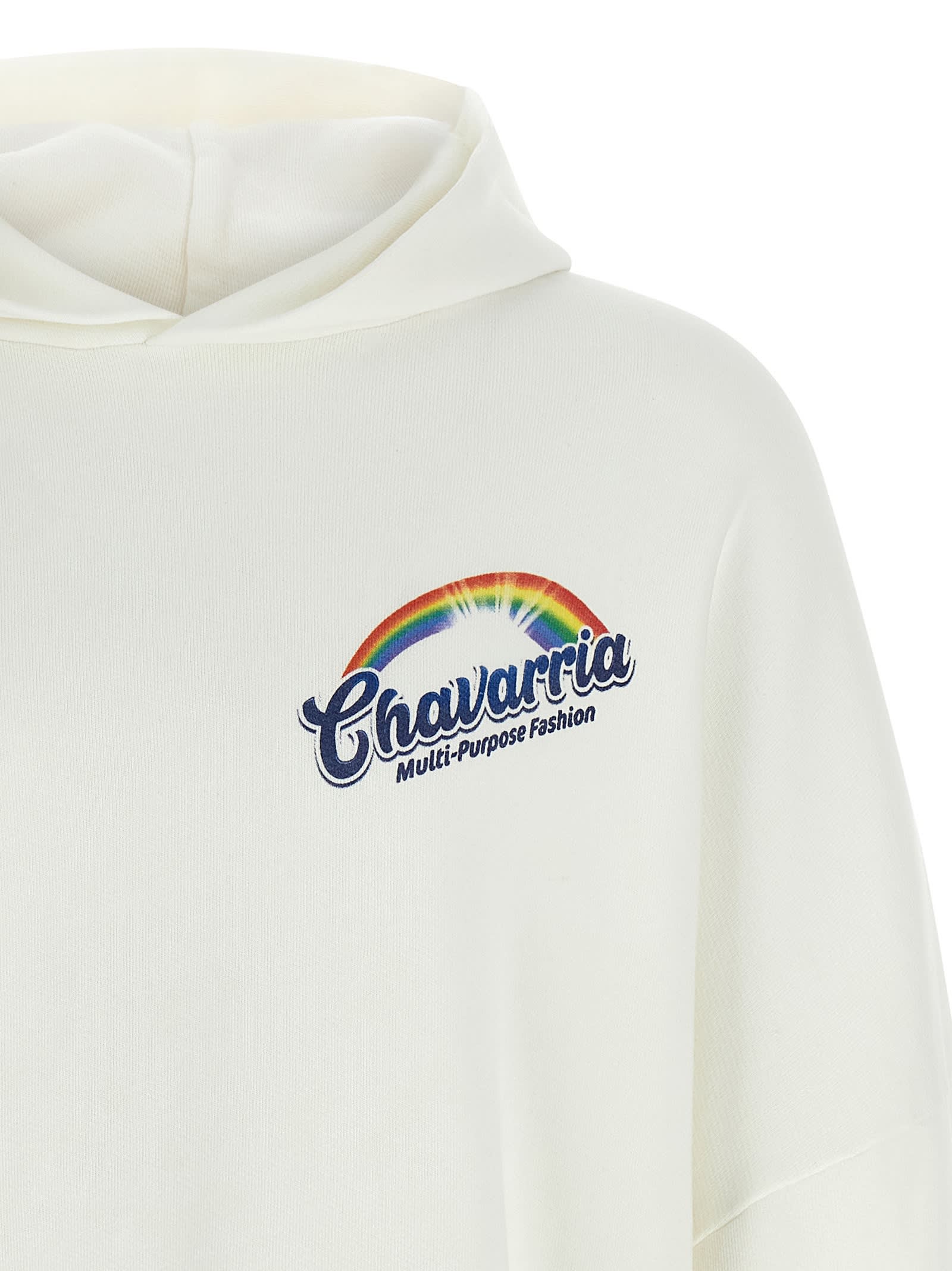Willy Chavarria 'clean & Fresh Willy Hooligan' Hoodie In White