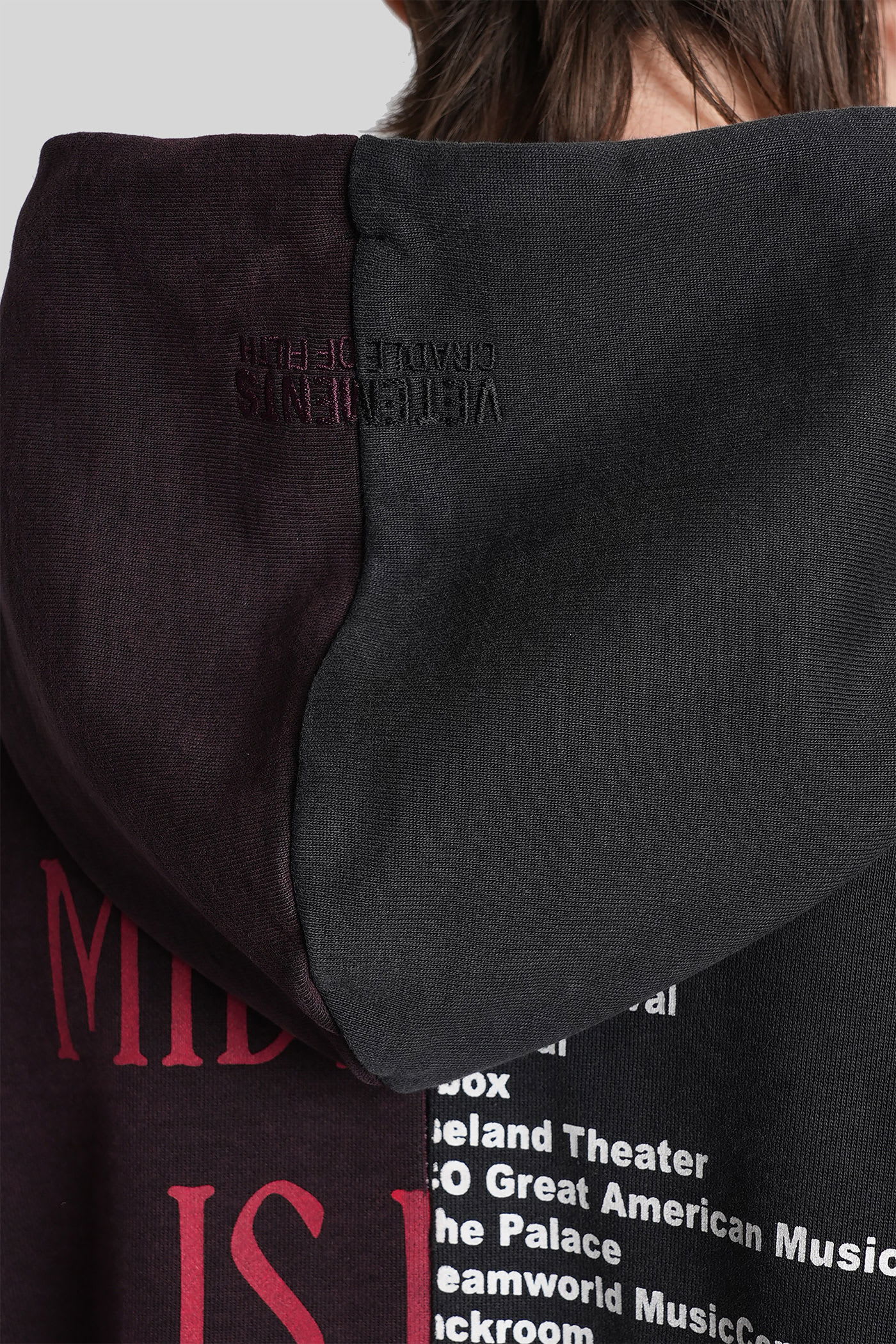 Vetements Sweatshirt In Black Cotton In Black