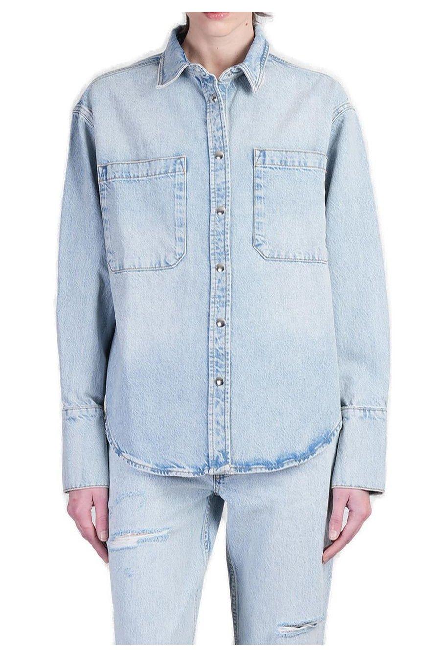 ANINE BING DANTE LONG SLEEVED OVERSIZED SHIRT
