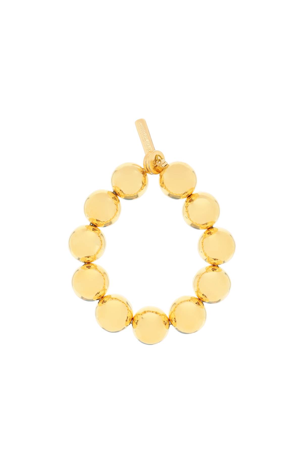 Shop Timeless Pearly Bracelet With Balls In Gold (gold)