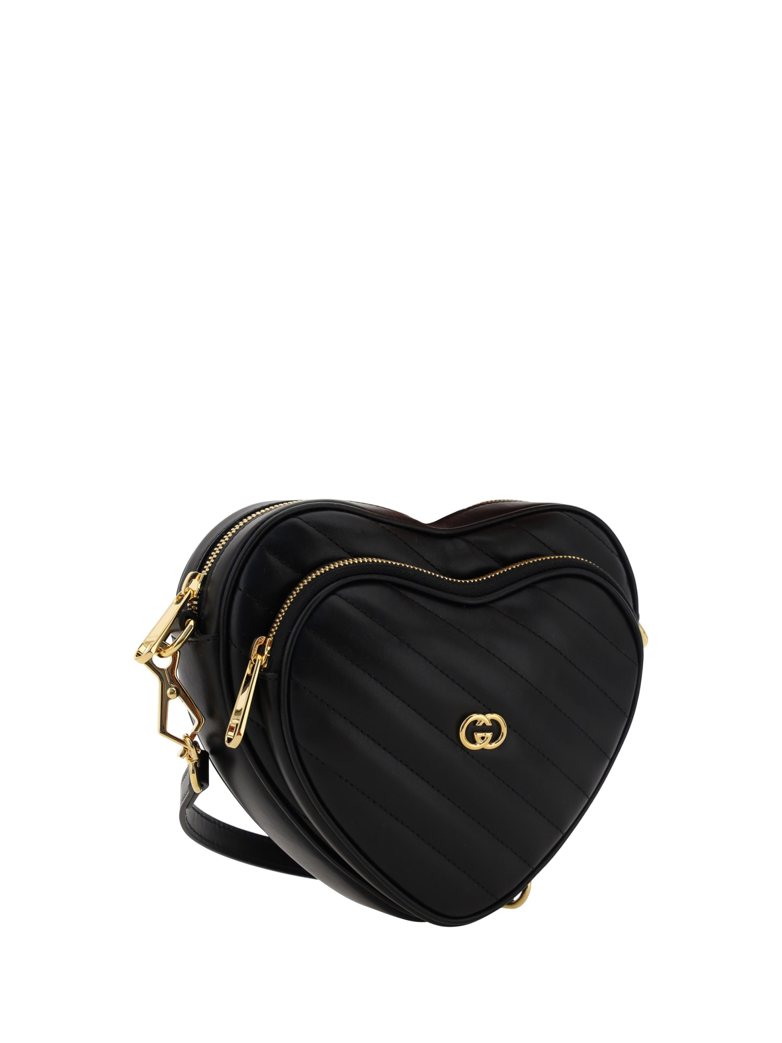 Shop Gucci Heart Shoulder Bag