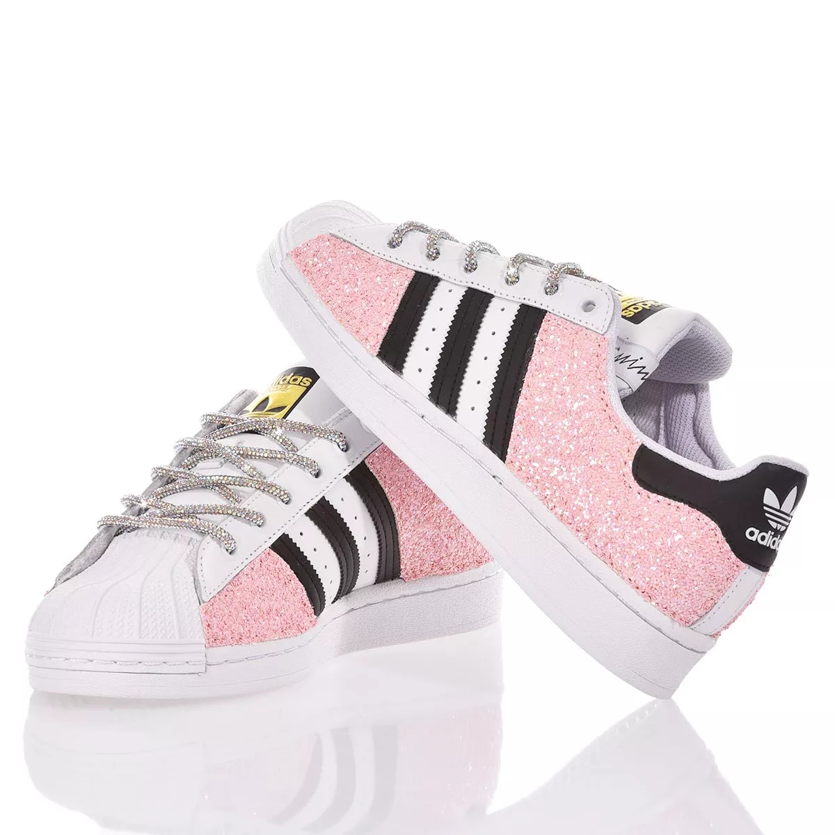 Shop Mimanera Adidas Superstar Pink