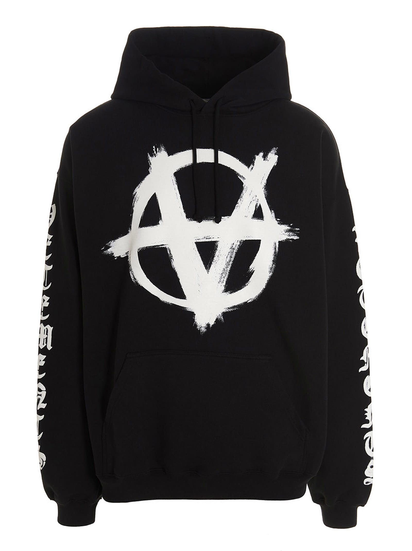 VETEMENTS DOUBLE ANARCHY HOODIE