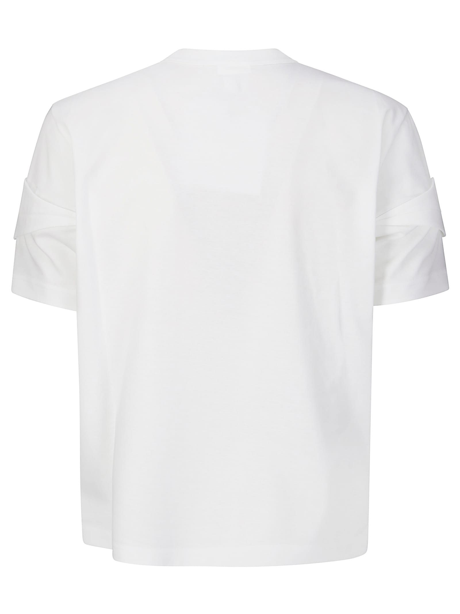 Shop Comme Des Garçons Ladies T-shirt In White