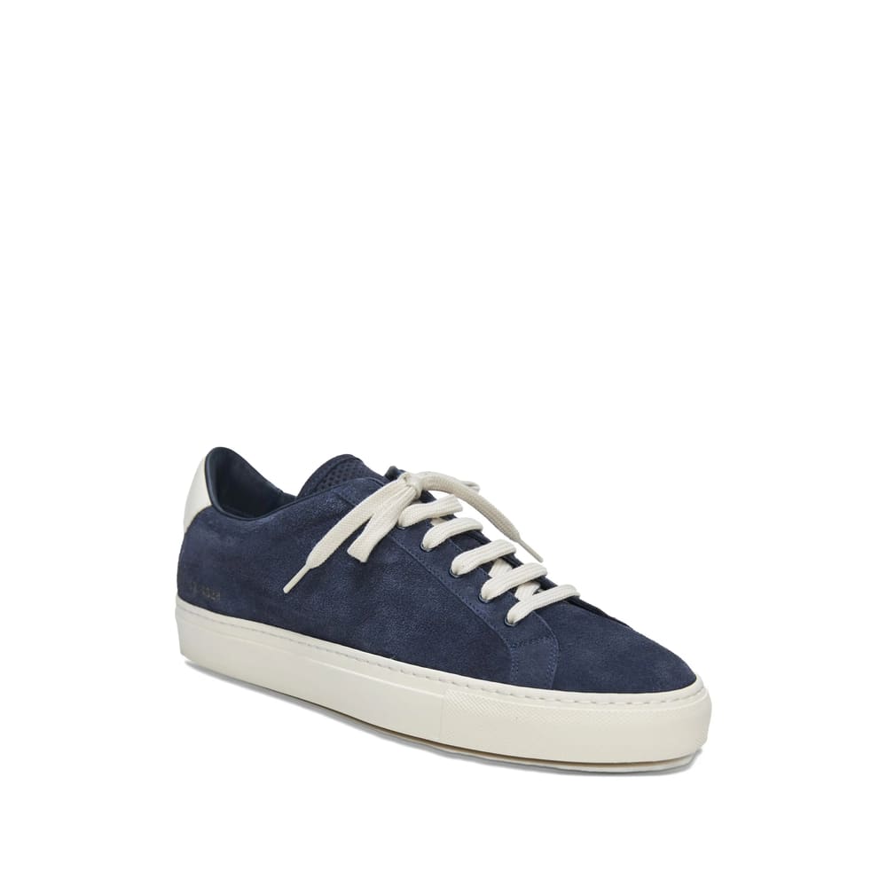 Common Projects Round-toe Low-top Casual Shoes In Blue