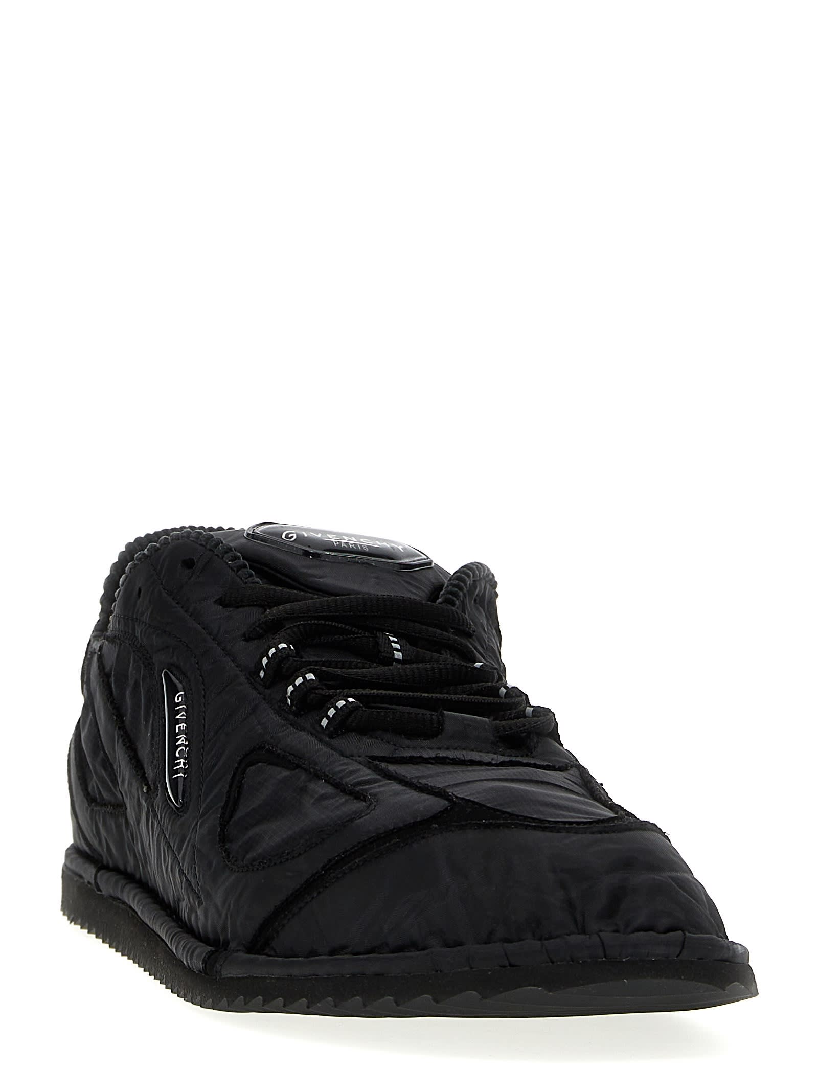 Shop Givenchy Flat Sneakers In Black