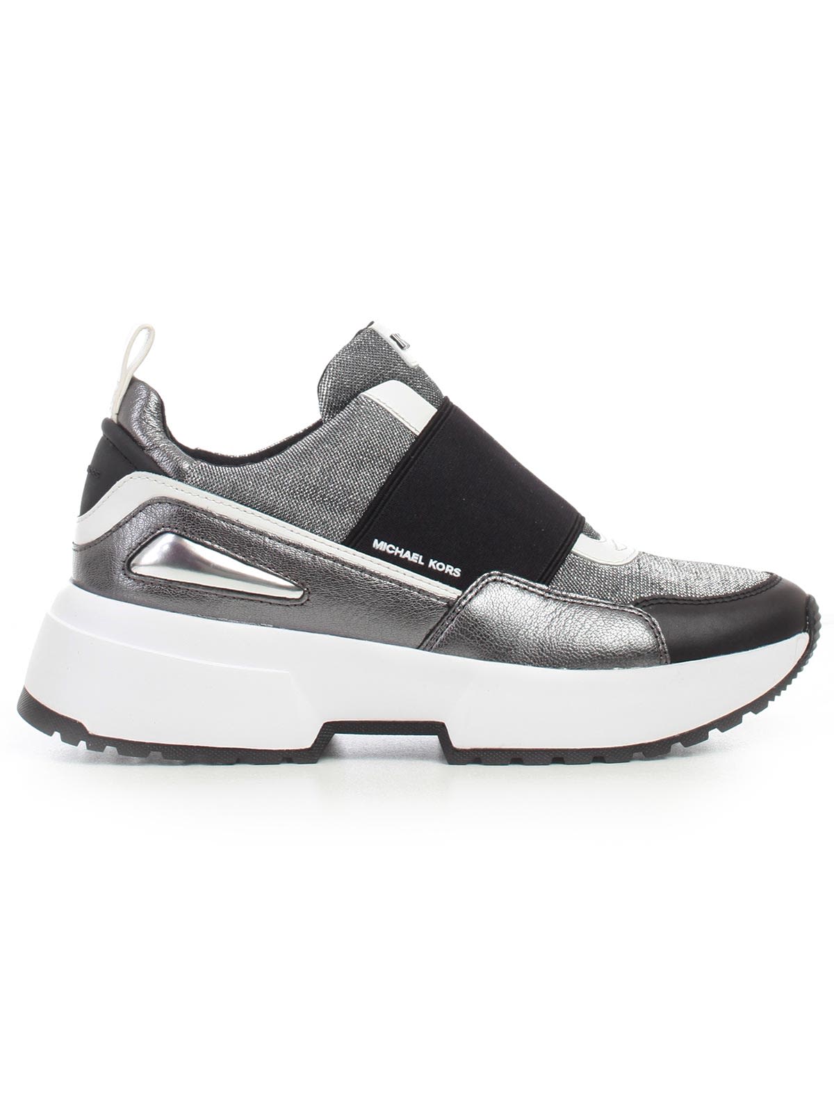 michael kors slip on silver