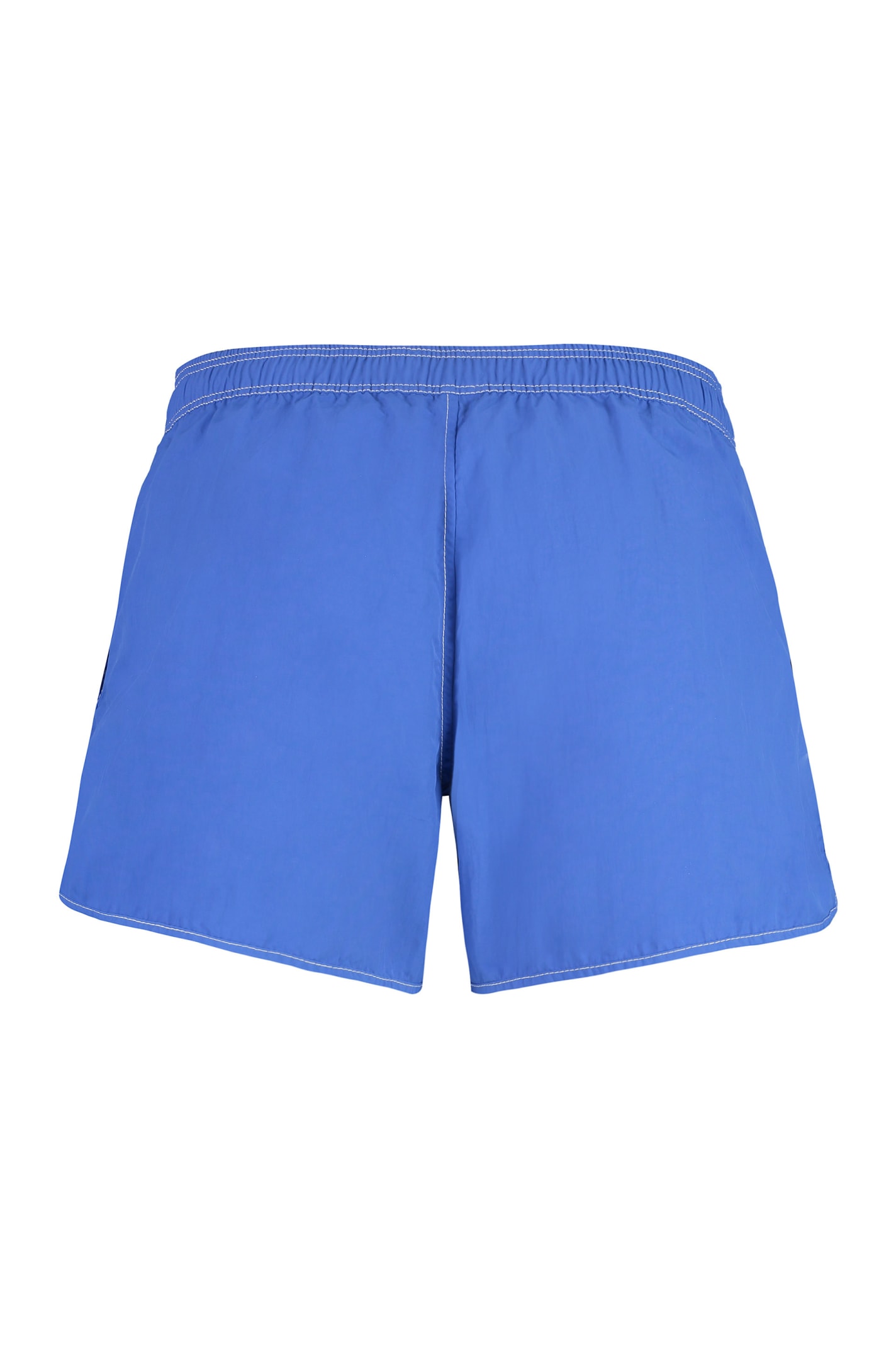 Shop Isabel Marant Nylon Swim Shorts In Blue