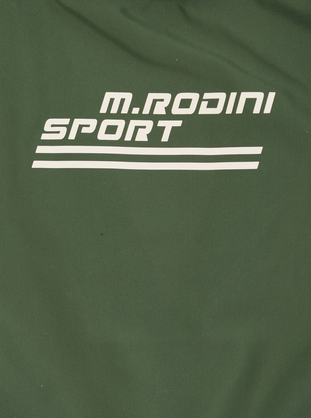 Shop Mini Rodini Sport Swimsuit In Green