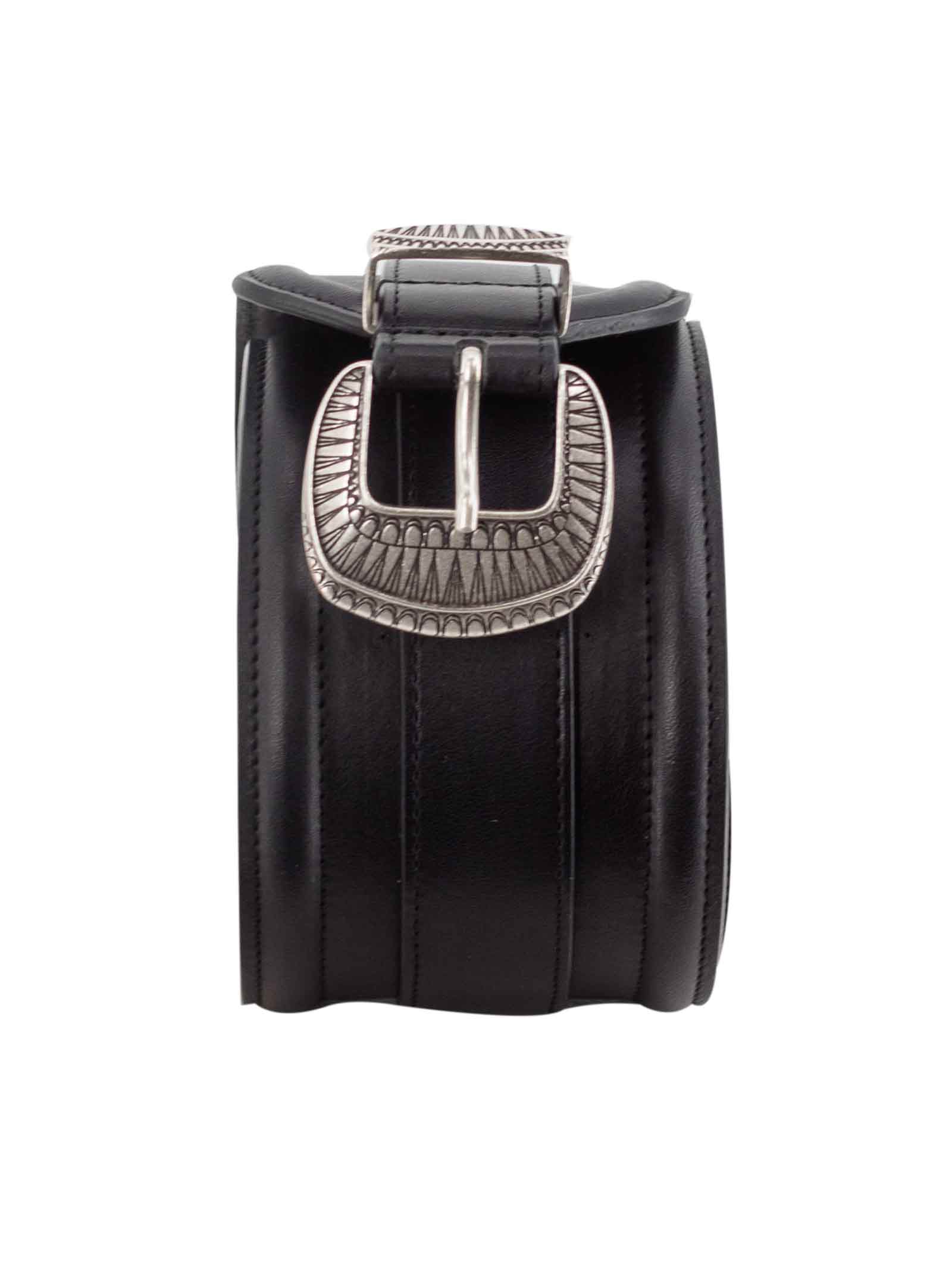 Martinica Shaped Leather Belt