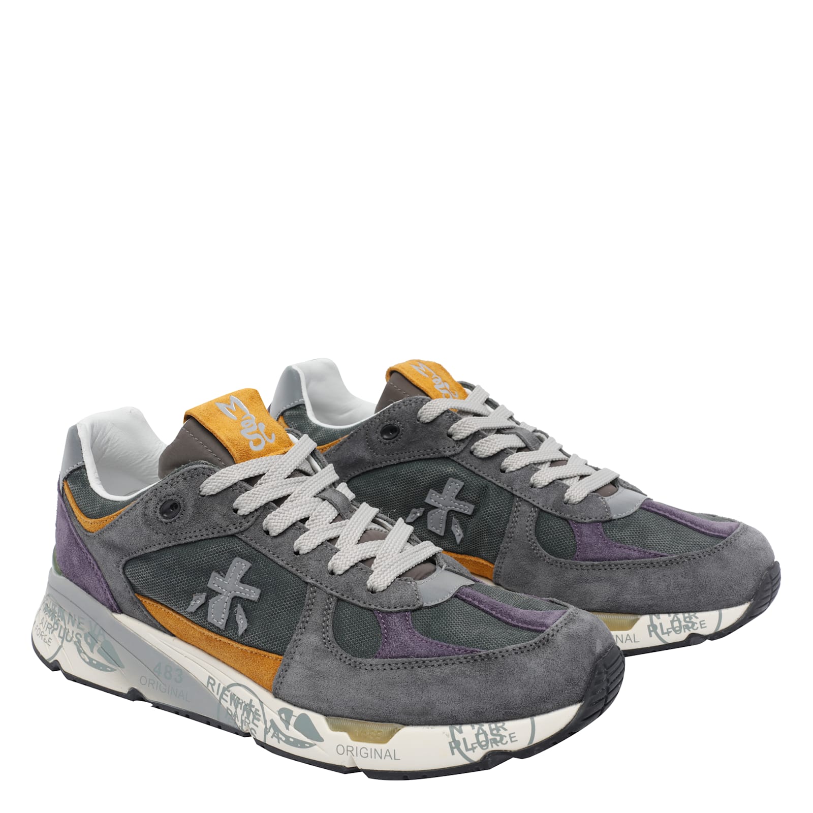 Premiata Mase Sneakers In Gray