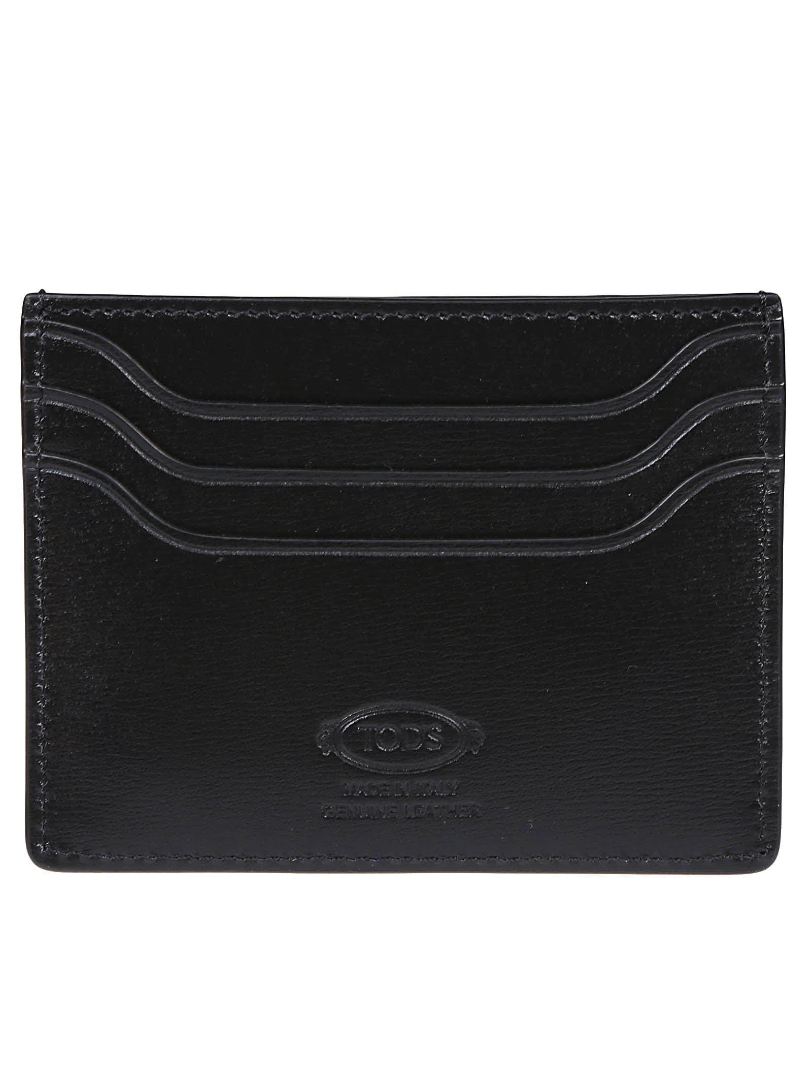 Shop Tod's Tsi Credit Card Holder In Altraversione