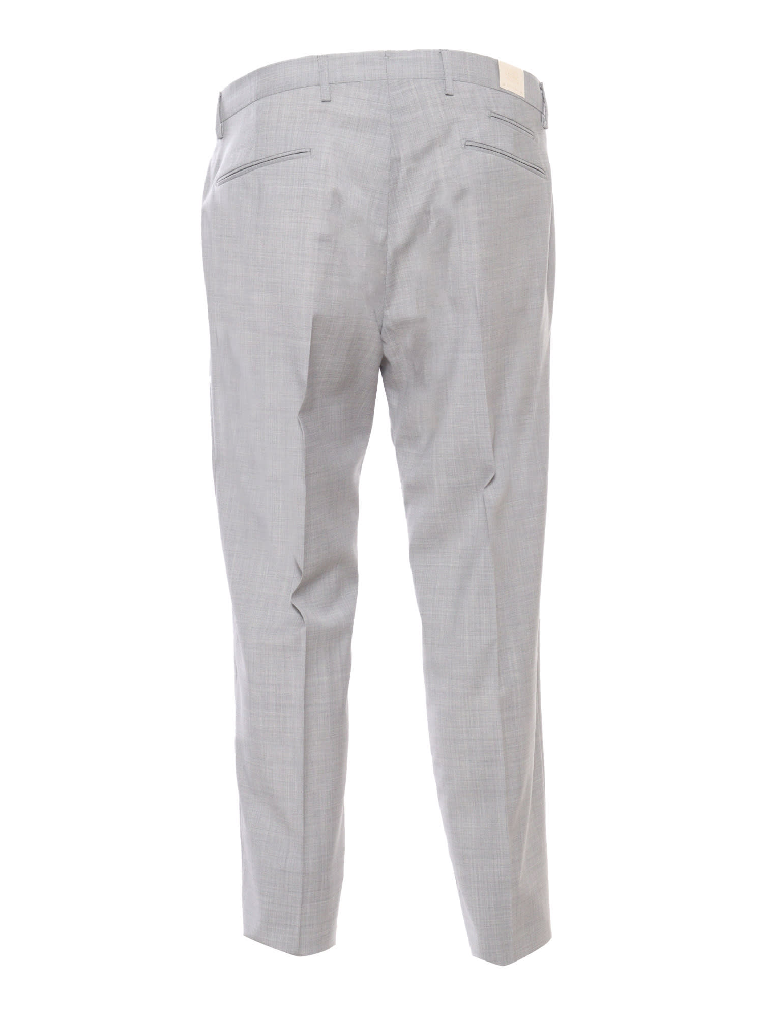 Shop Briglia 1949 Elegant Gray Trousers In Grey