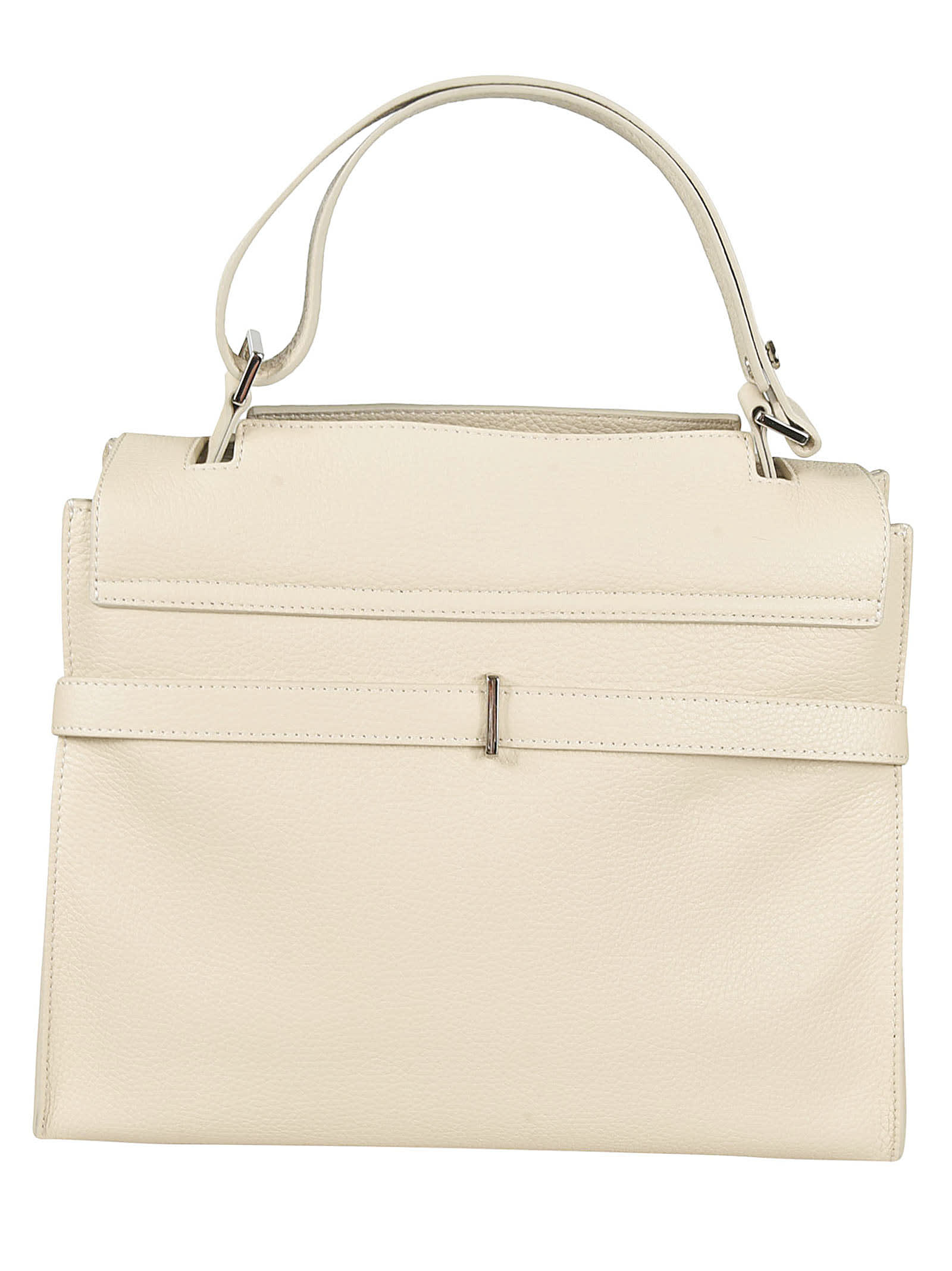 Shop Orciani Sveva Shoulder Bag In Acqua